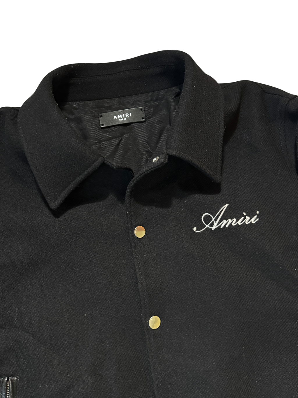 Amiri Bones Varsity Jacket - Size 56