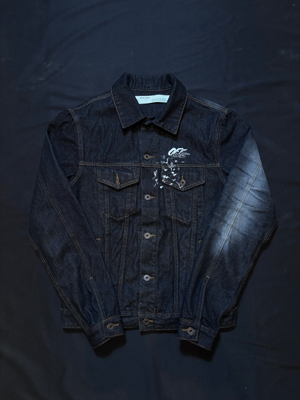 Off-White Arrow Jean Jacket Size M