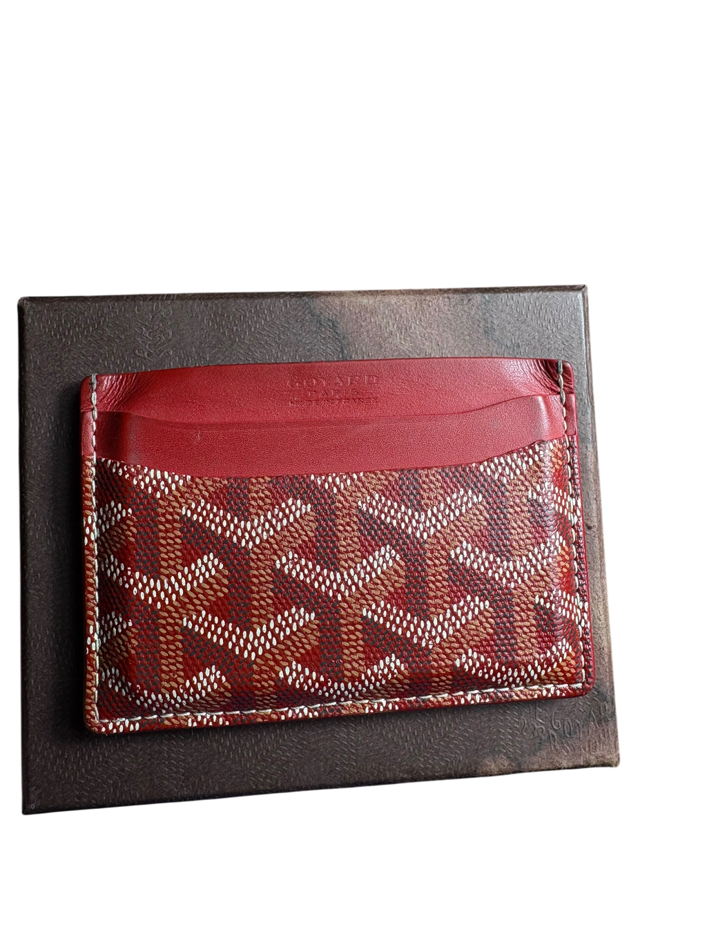 Goyard Red Card Holder