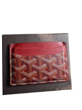 Goyard Red Card Holder