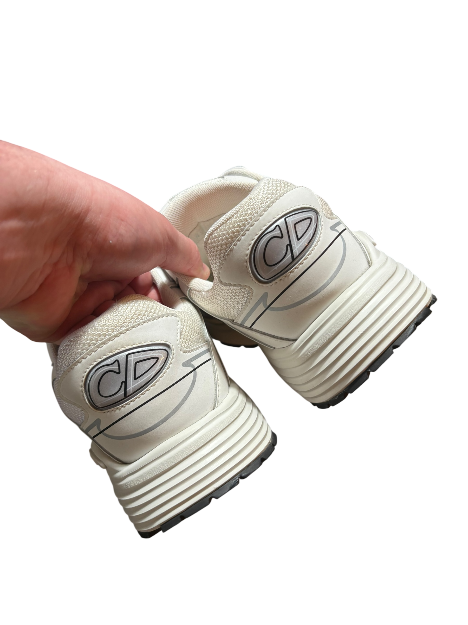 Dior B30 White Sneakers - Size 9