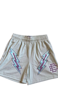 Eric Emanuel EE Short Silt Green/Purple Bolt