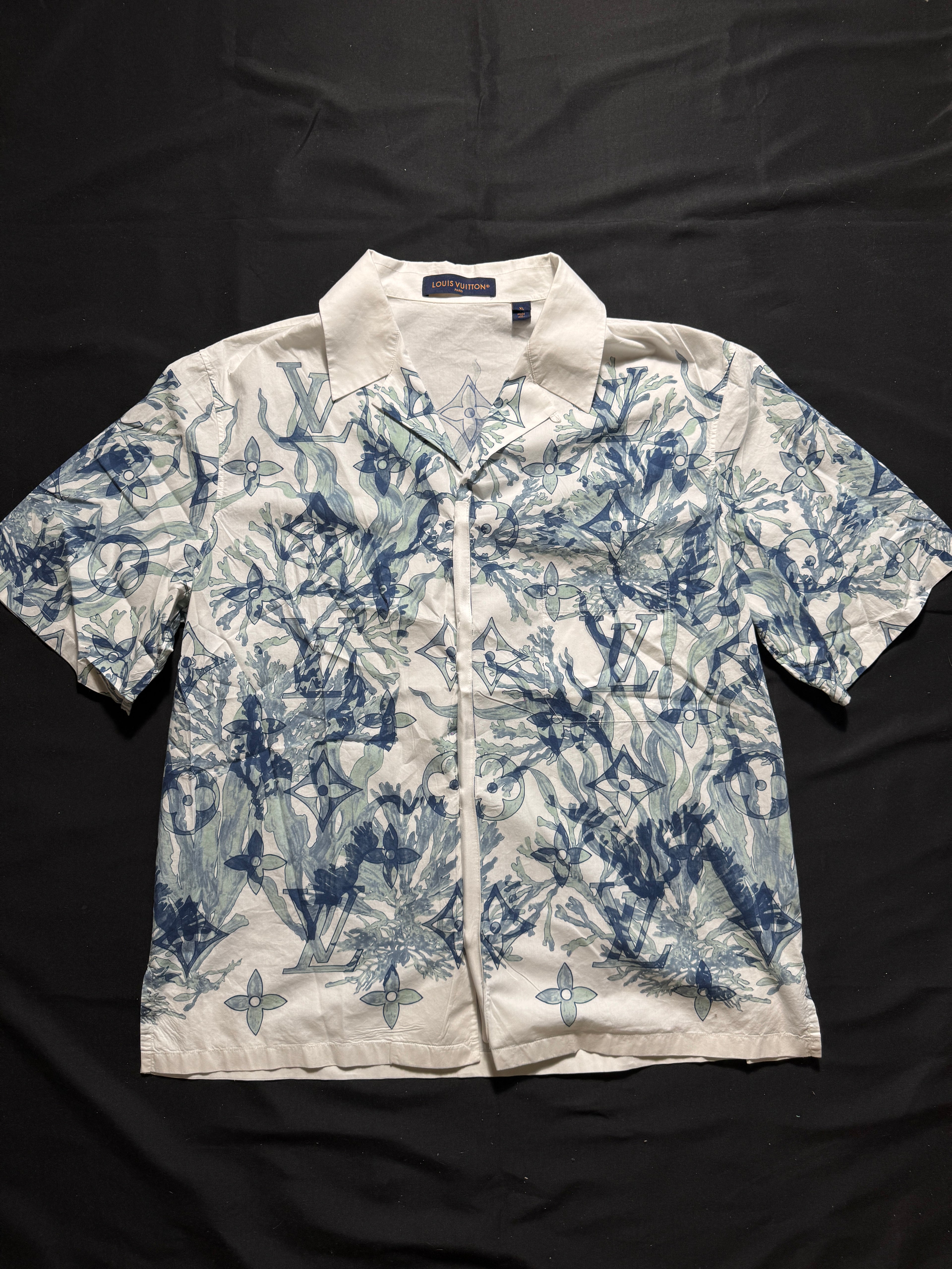 Louis Vuitton Floral Button Up