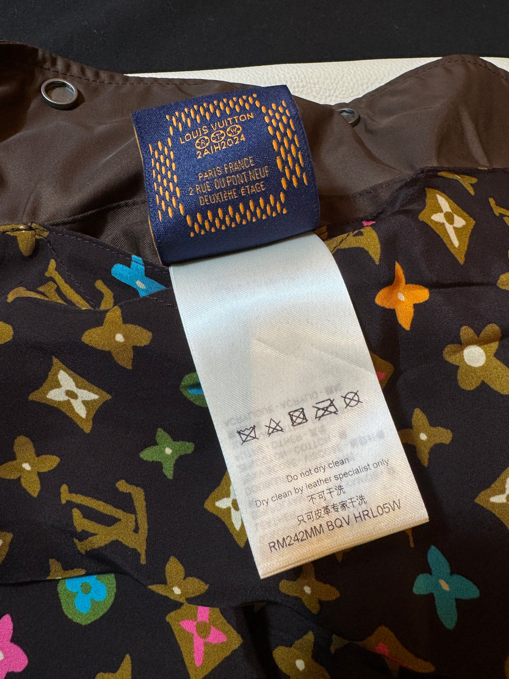 Louis Vuitton by Tyler, the Creator Embroidered Varsity Jacket - Size 52