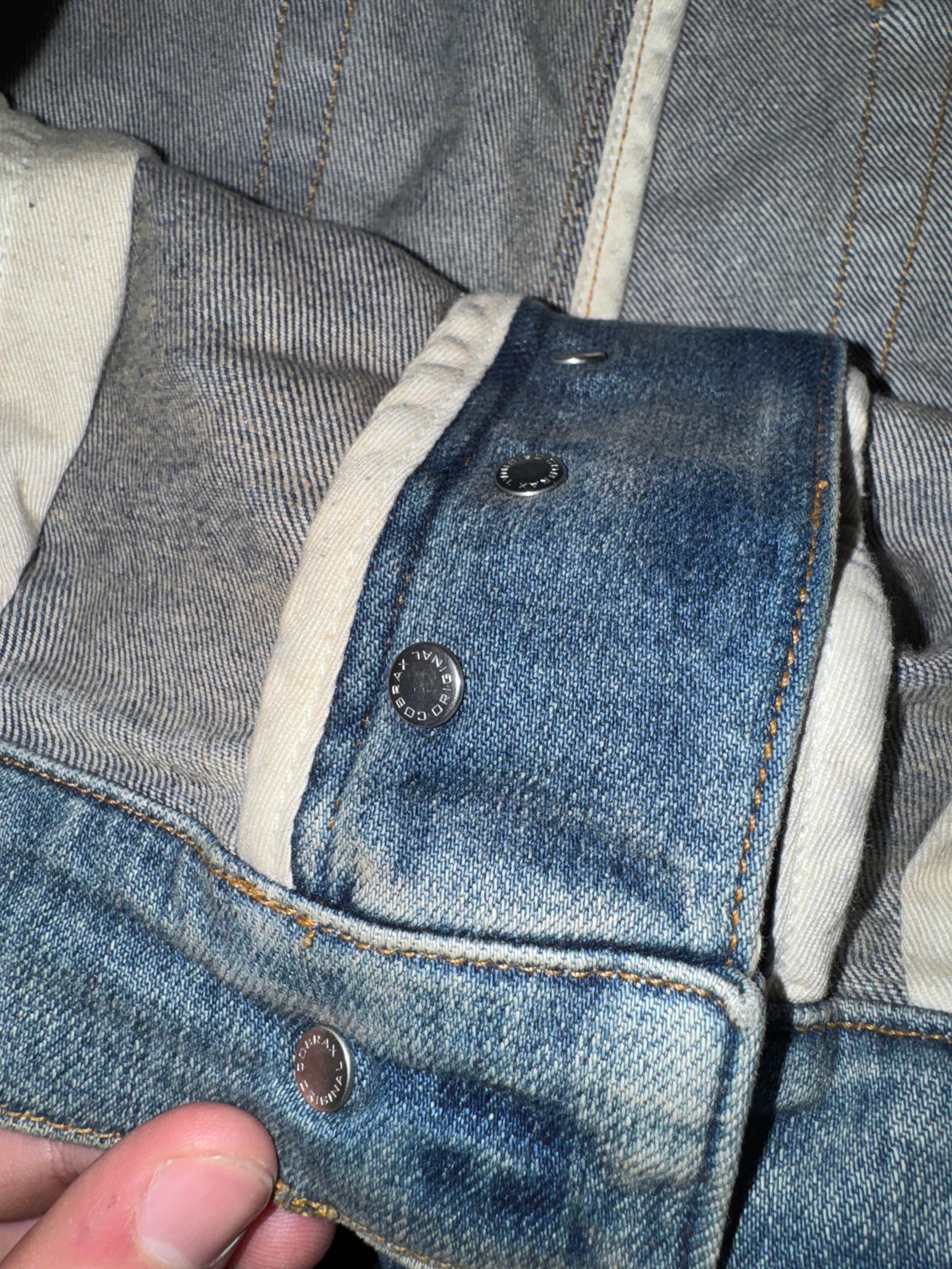 Amiri MX1 Lightwash Boucle Patch