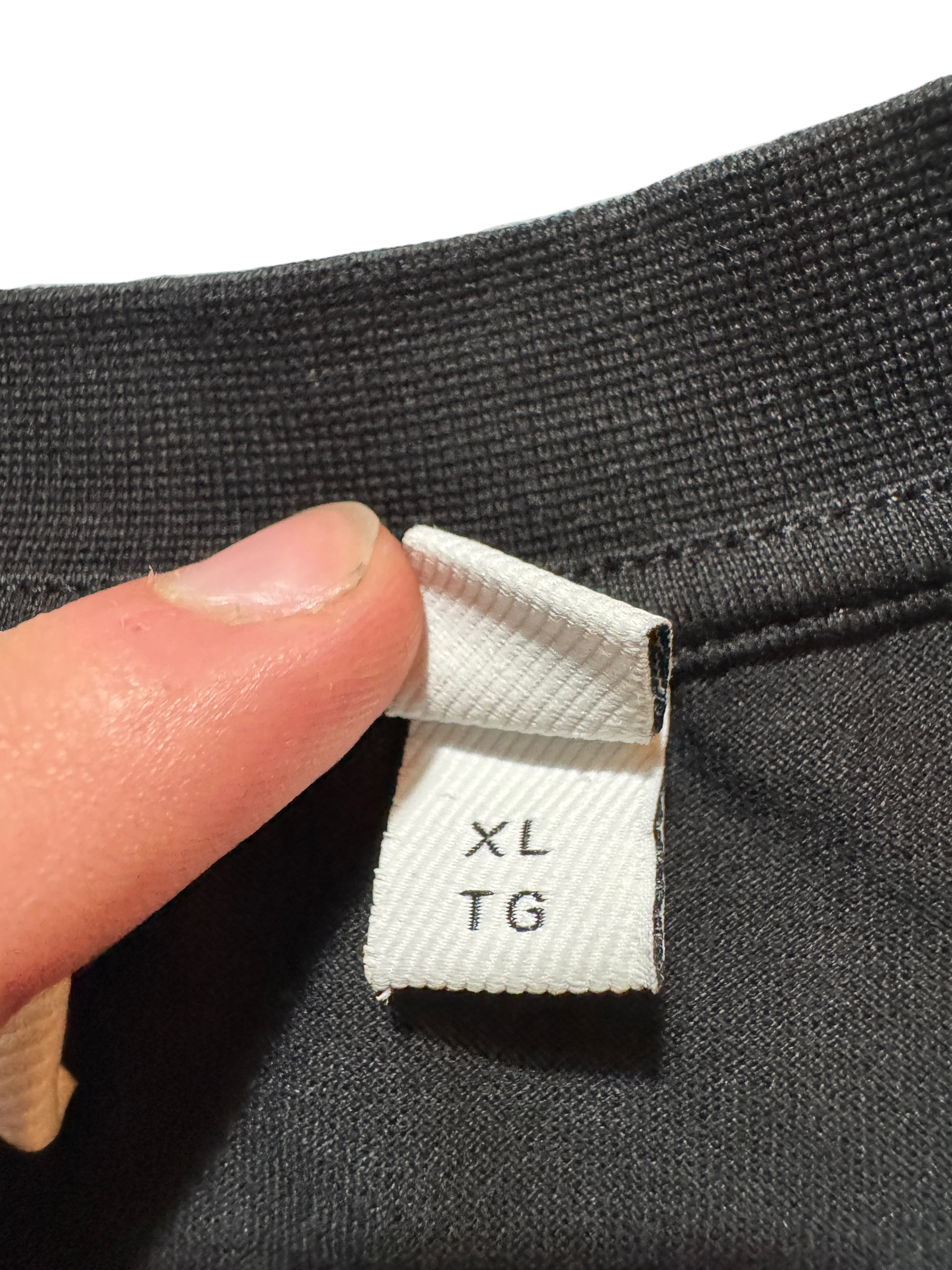 Burberry TB Logo Black T-Shirt - Size XL