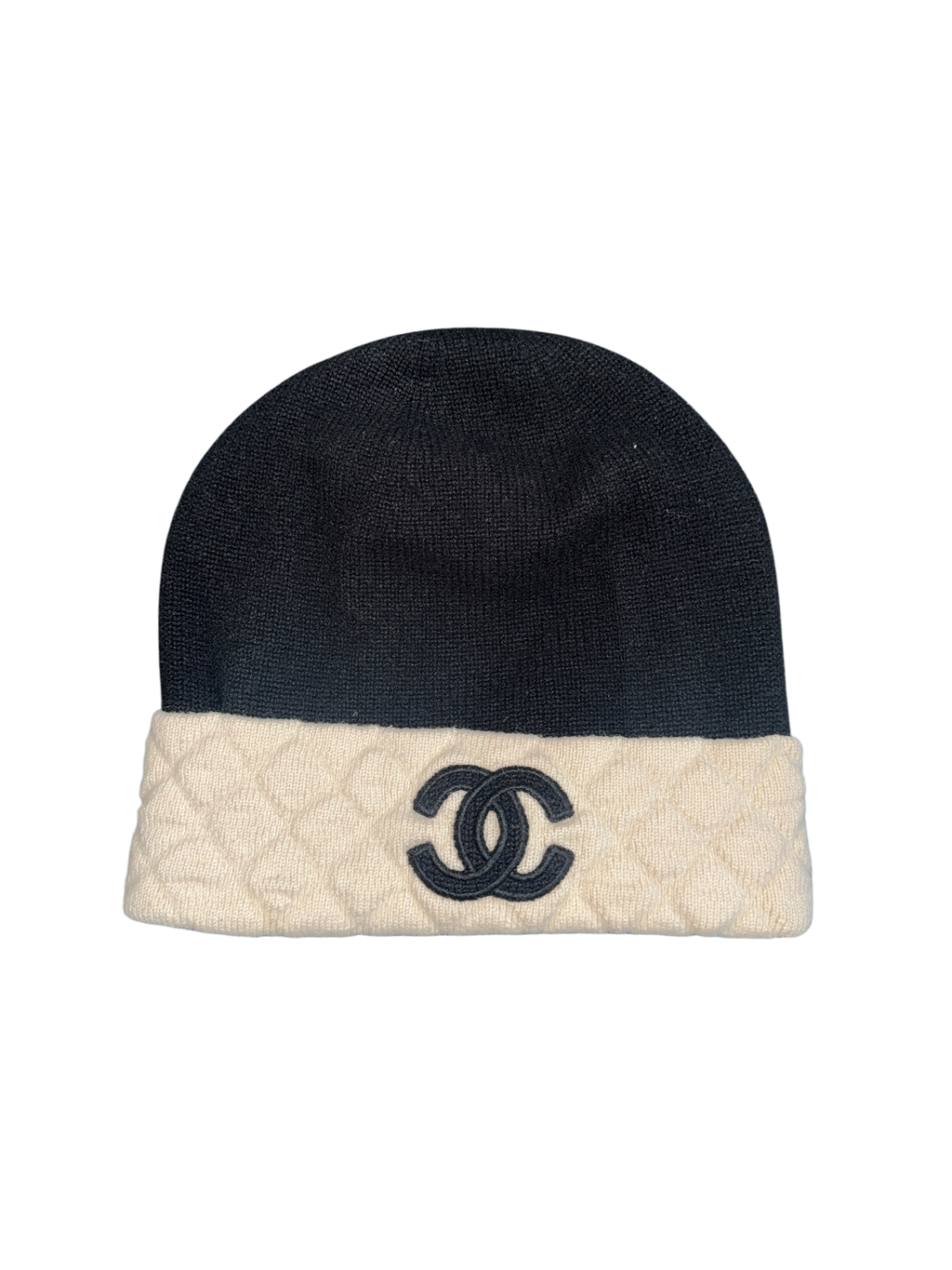 Channel Cashmere Beanie