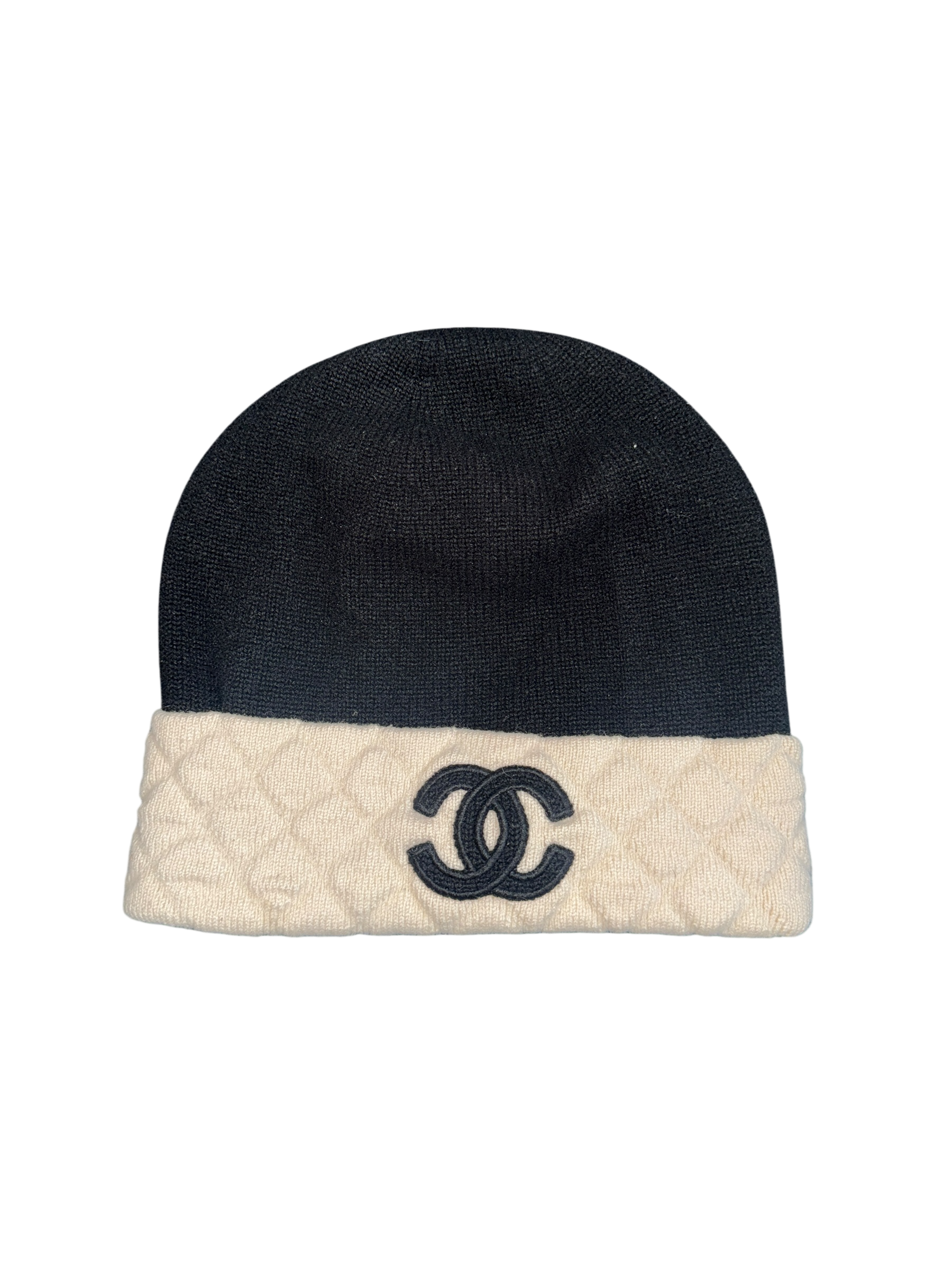 Channel Cashmere Beanie