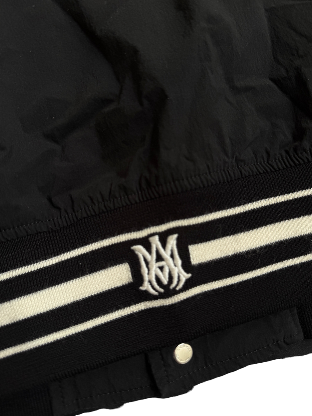 Amiri Nylon Striped Bomber Jacket