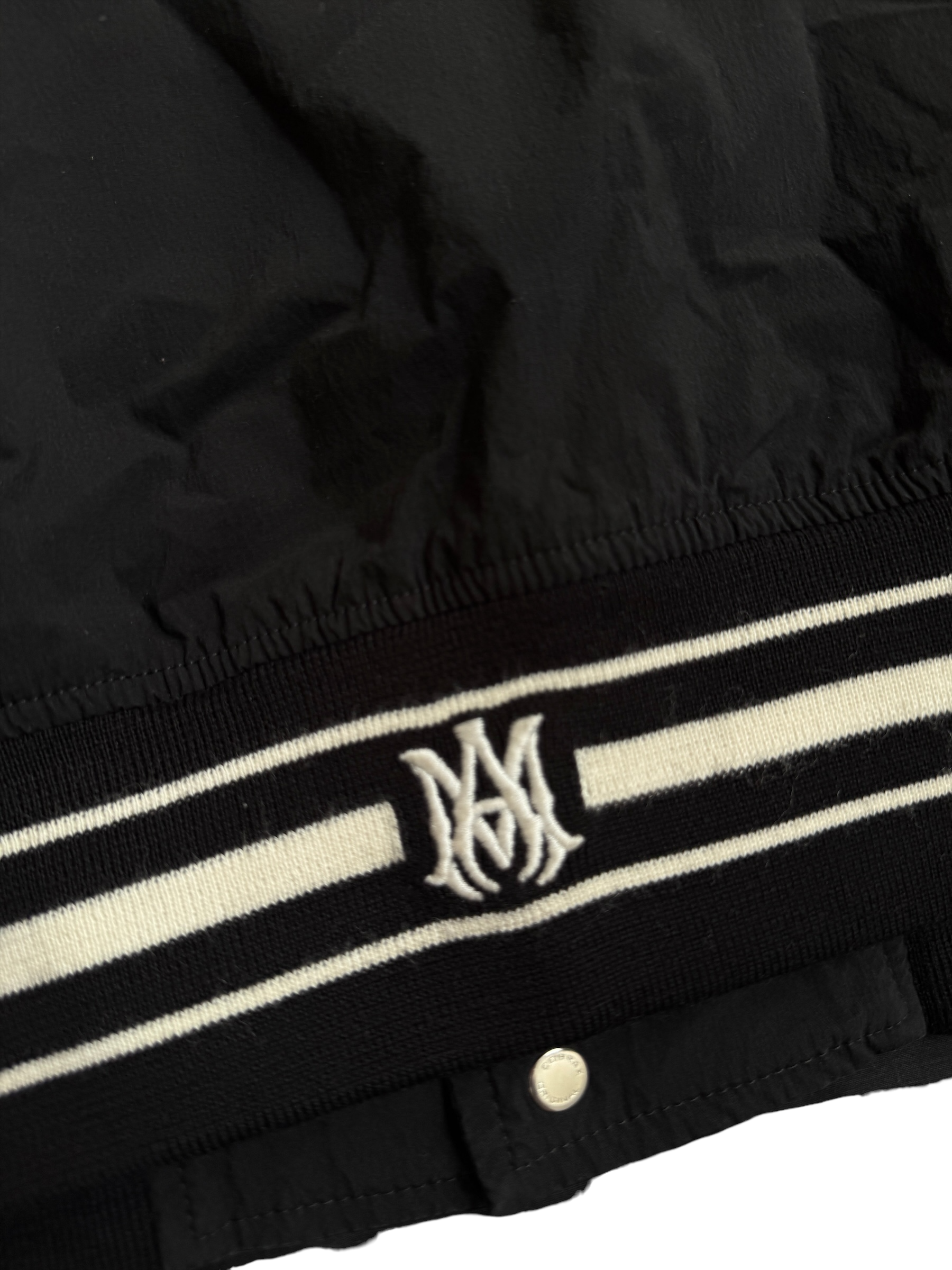 Amiri Nylon Striped Bomber Jacket