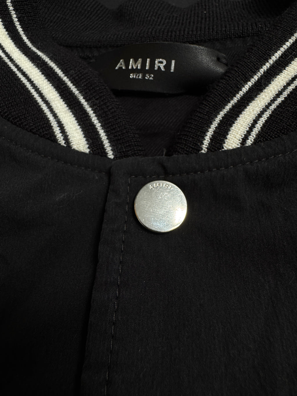 Amiri Nylon Striped Bomber Jacket