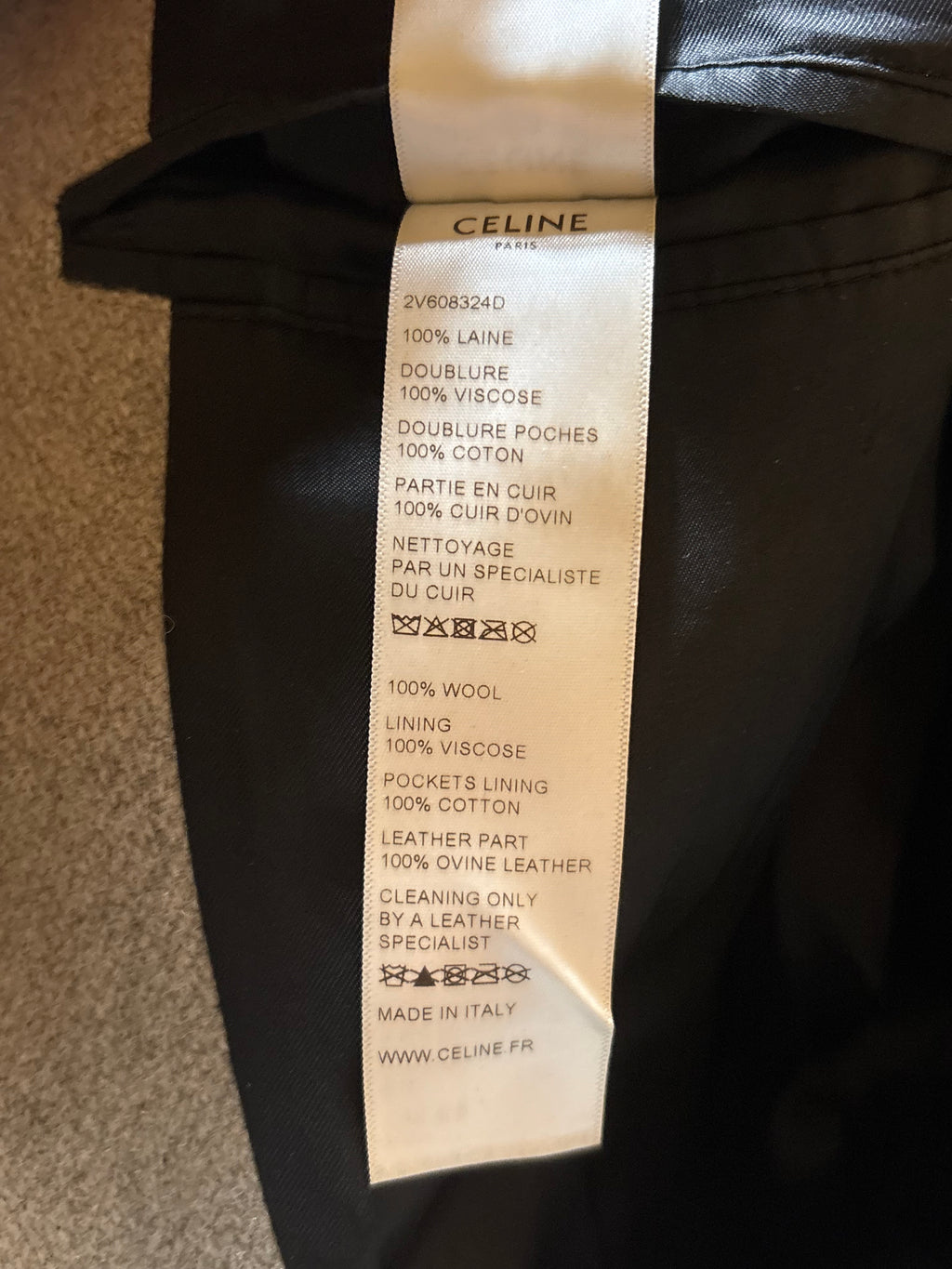 Celine Unlock Your Fantasies Varsity Jacket