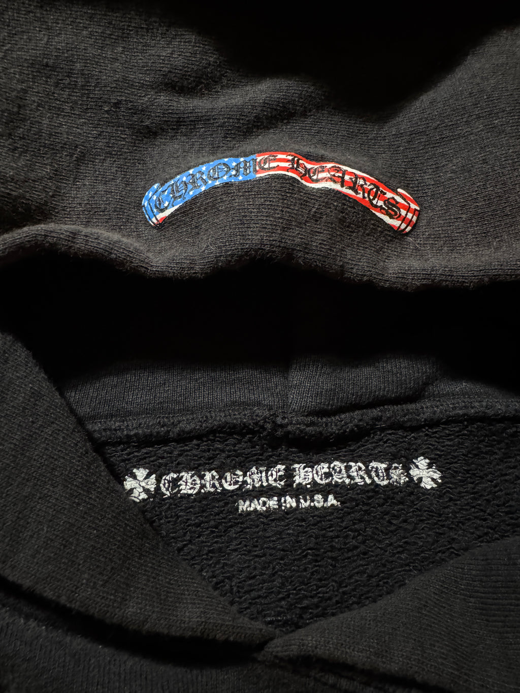 Chrome Hearts Matty Boy USA Flag Hoodie - Size S