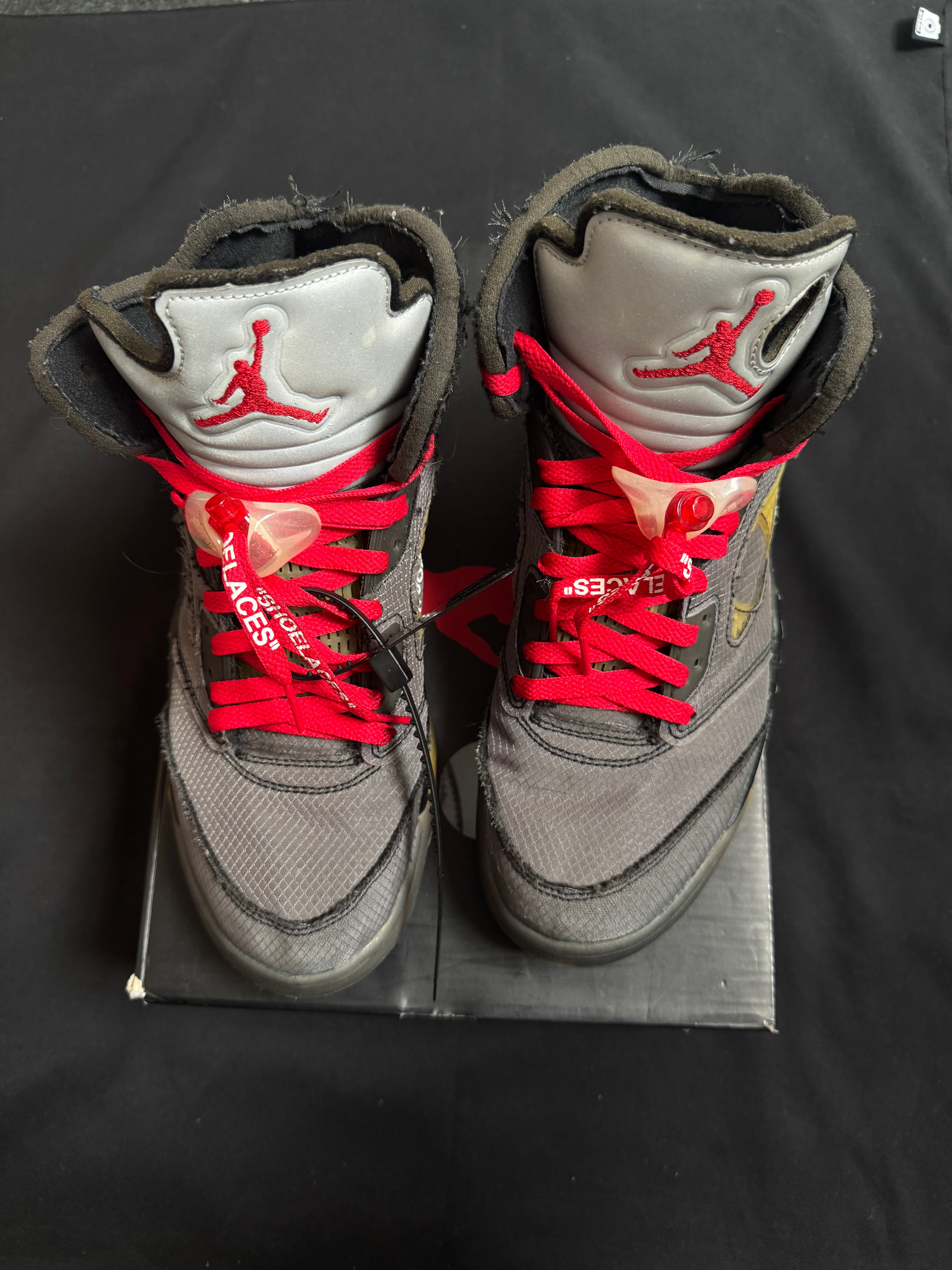 Air Jordan Off White 5 Black
