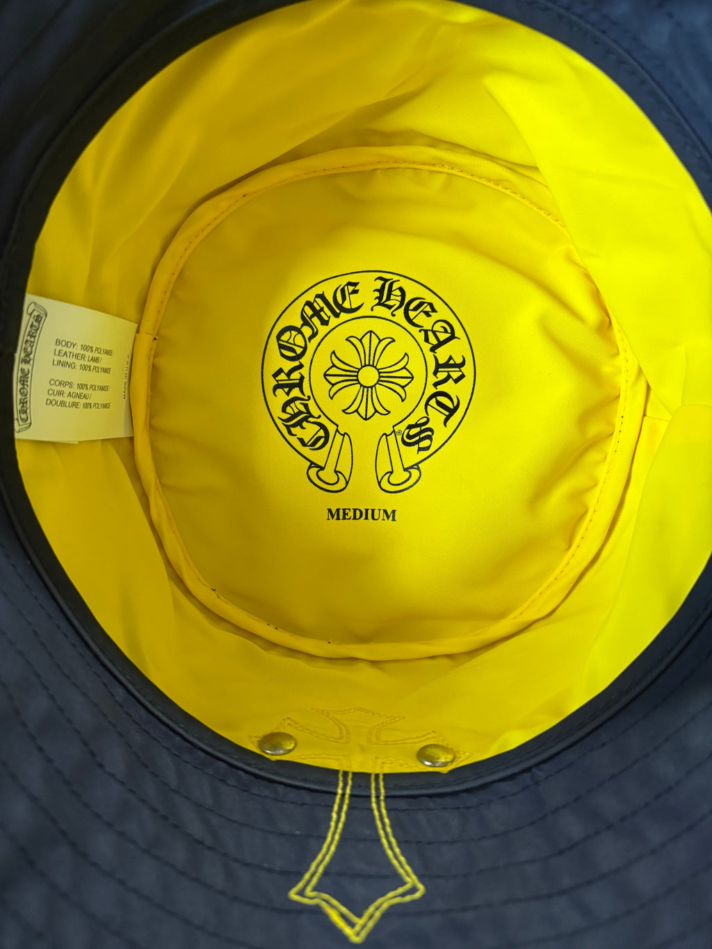 Chrome Hearts Cross Patch Bucket Hat