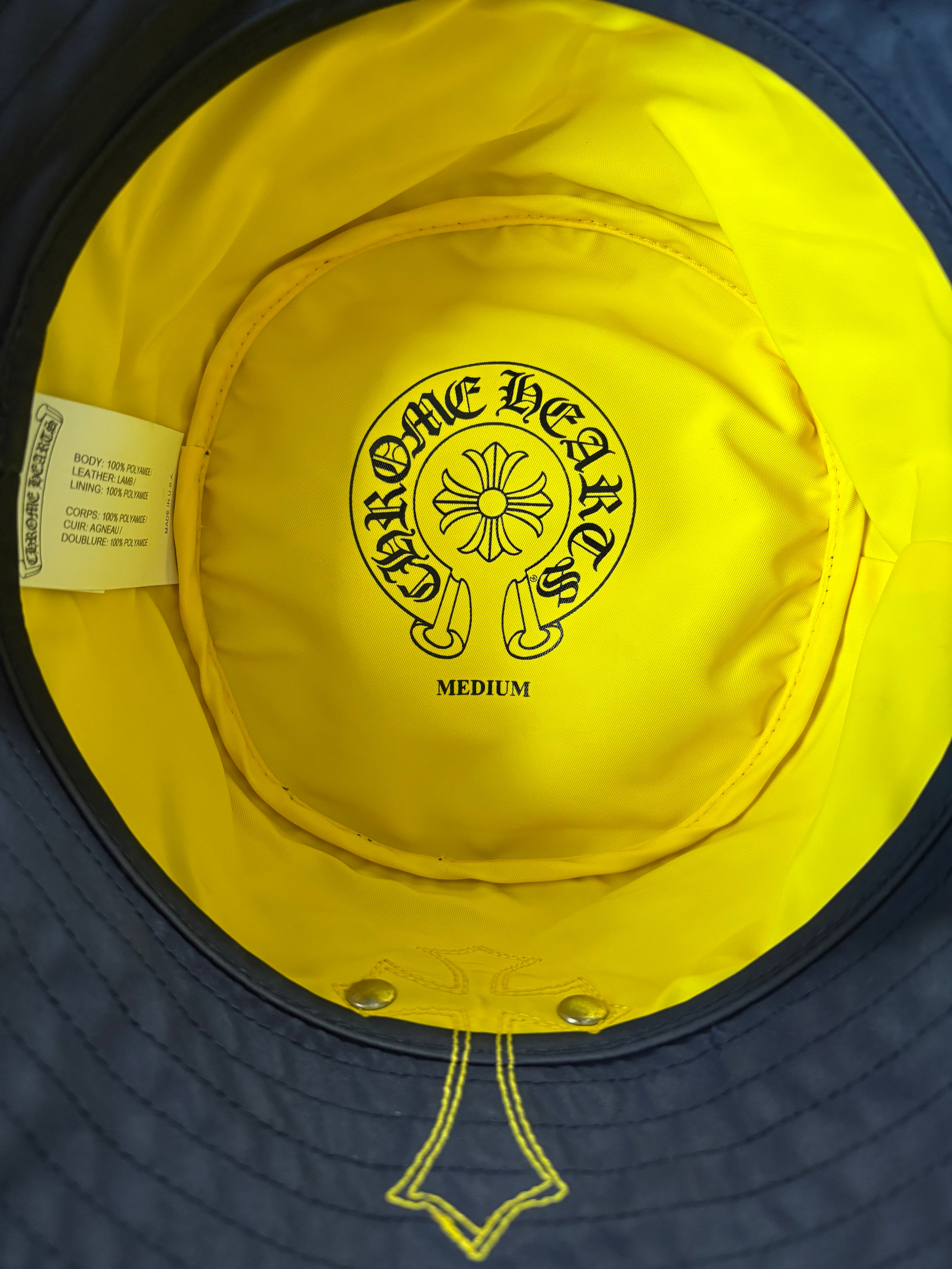 Chrome Hearts Cross Patch Bucket Hat