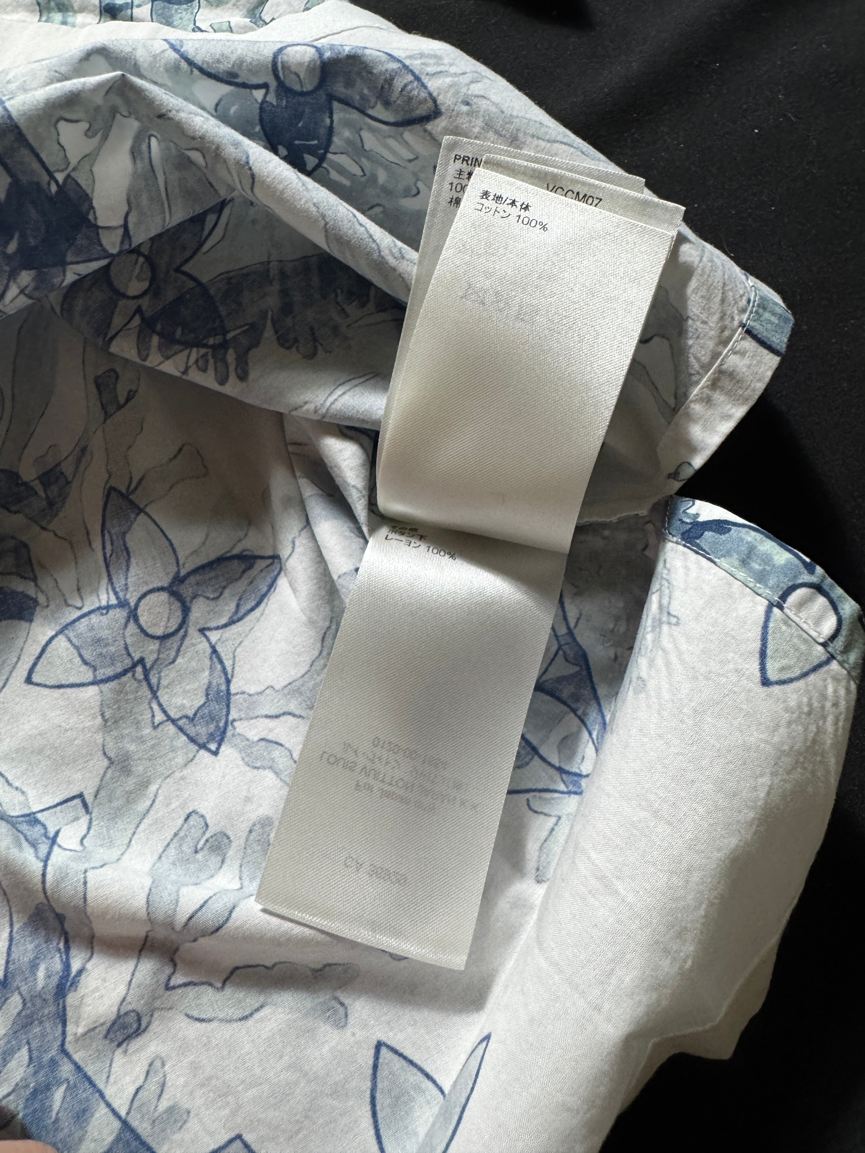 Louis Vuitton Floral Button Up