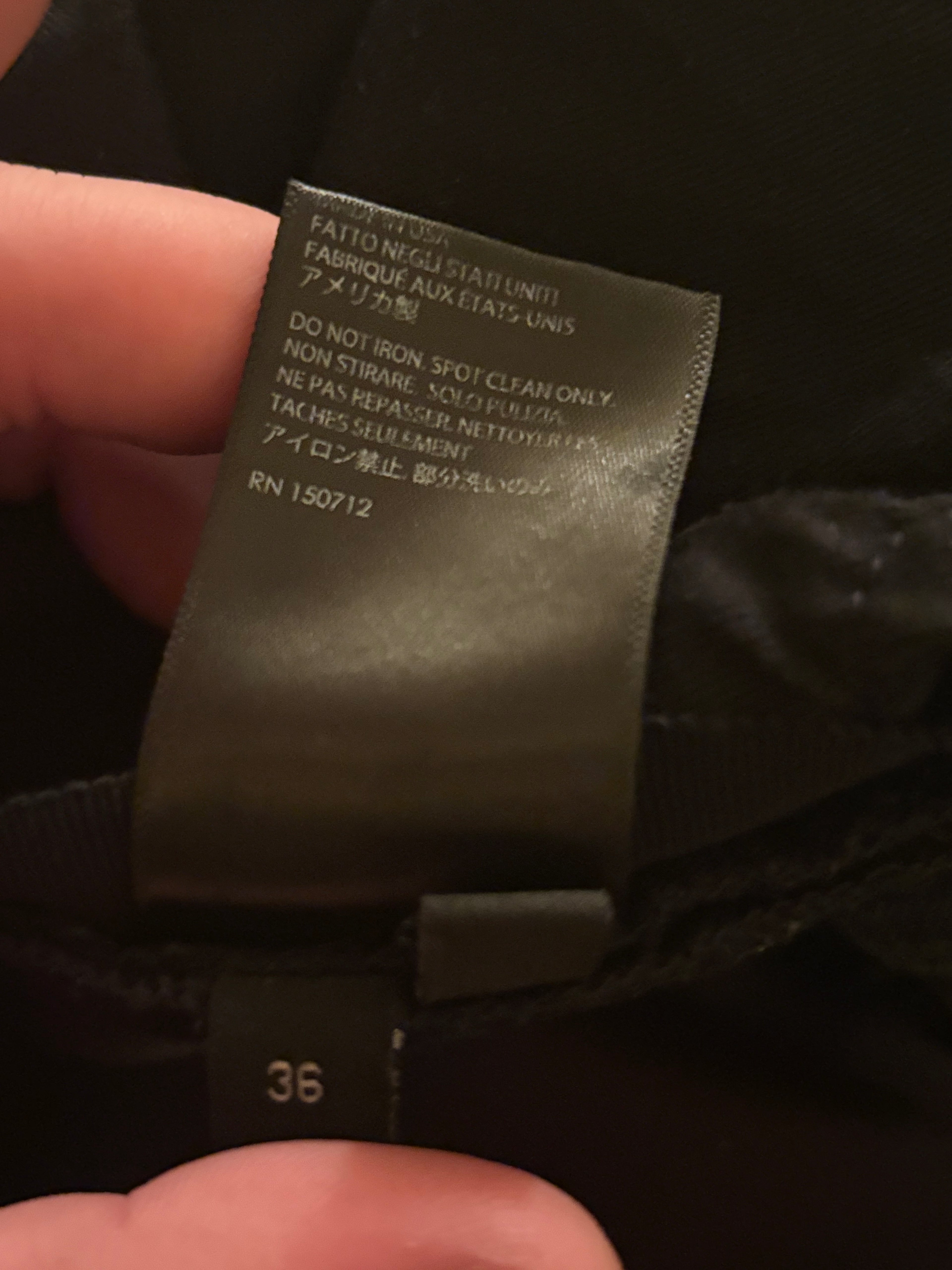 Amiri MX1 Black/Pink Patch Black Jeans