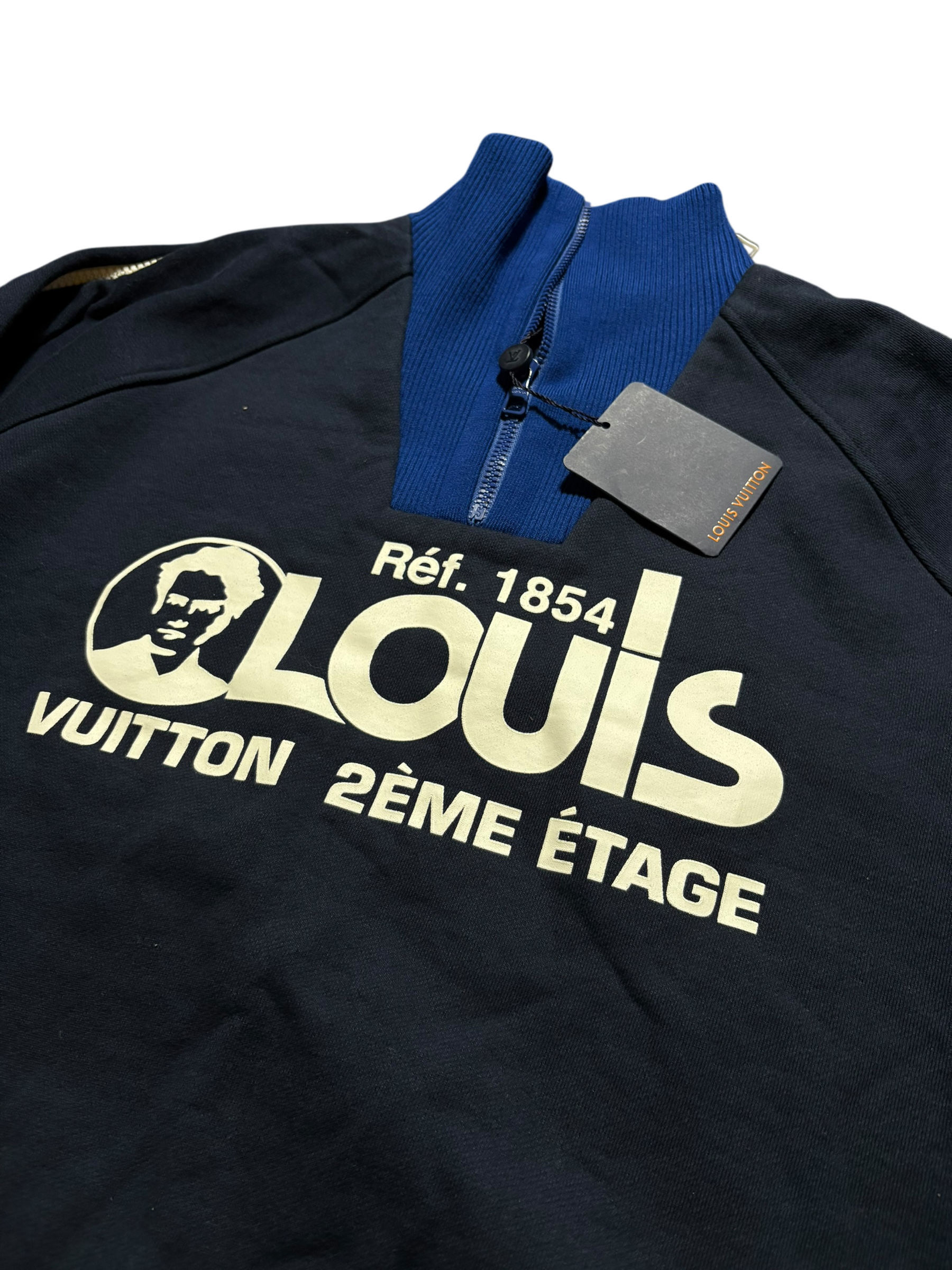 LOUIS VUITTON 2ÈME ÉTAGE QUARTER ZIP - Size XL