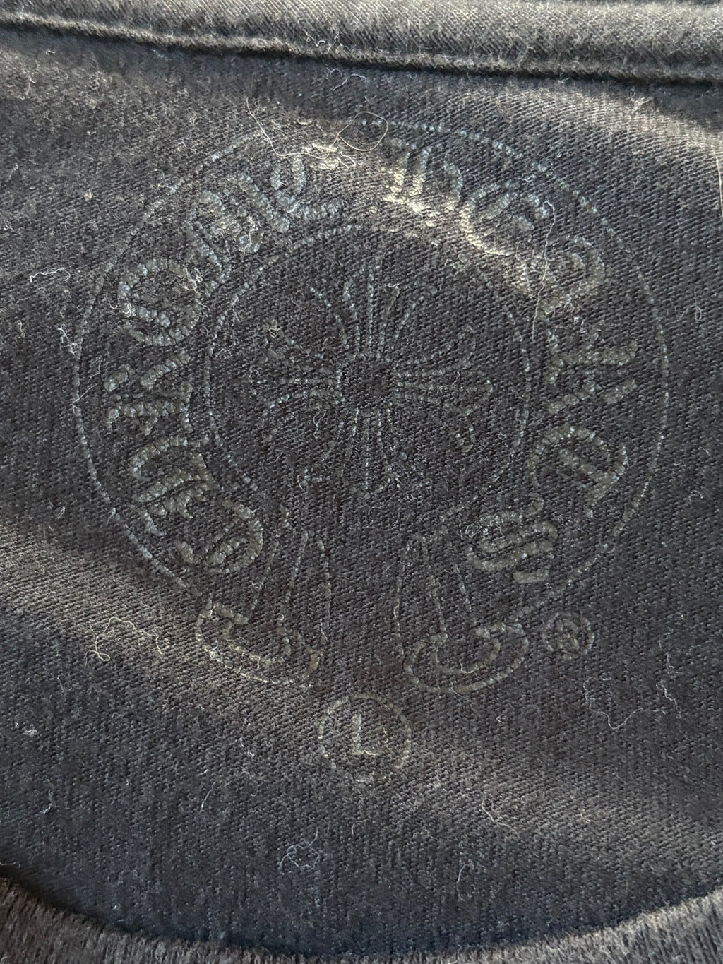 Chrome Hearts Cross Long Sleeve T-Shirt- Size L
