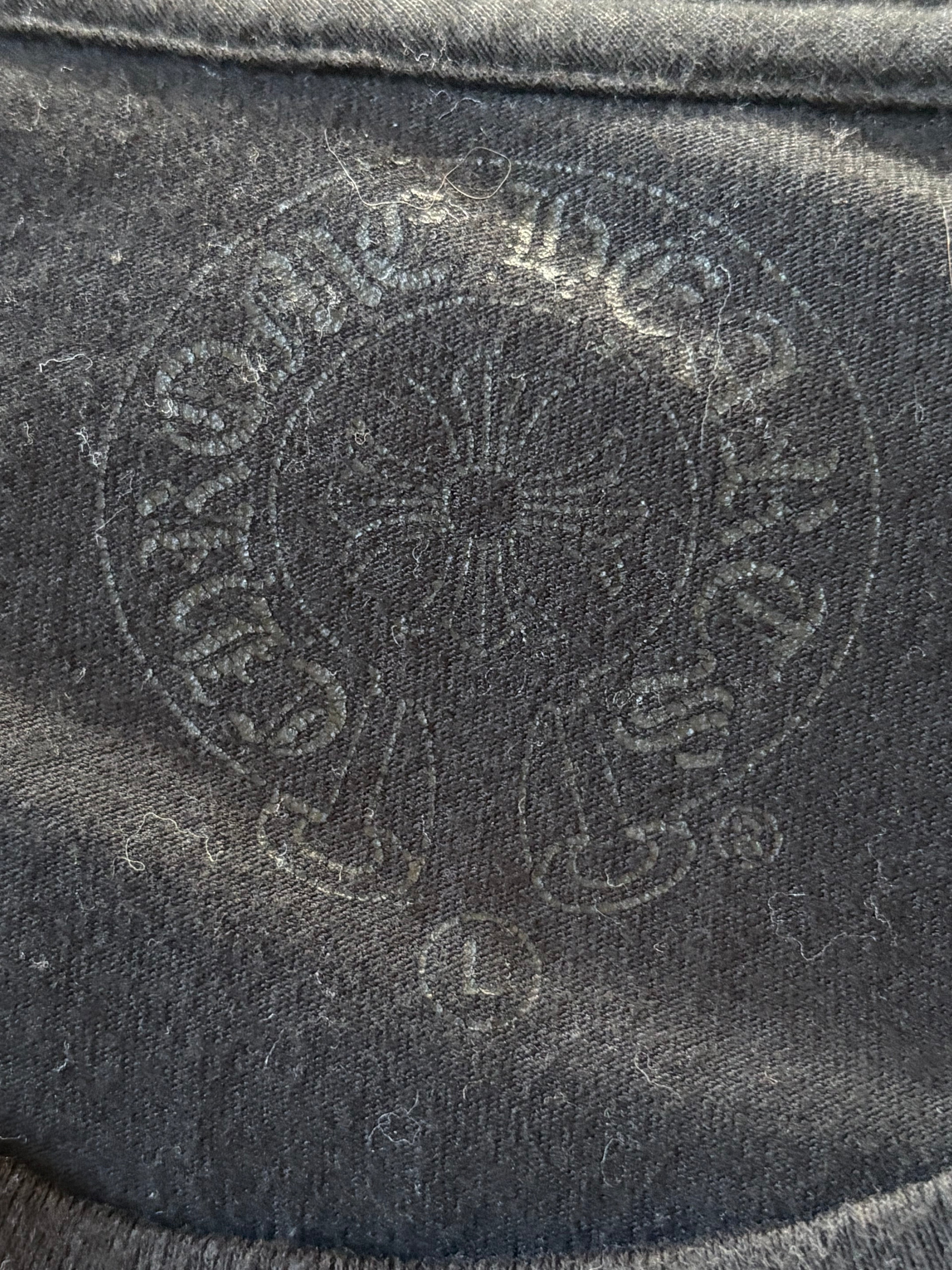 Chrome Hearts Cross Long Sleeve T-Shirt- Size L