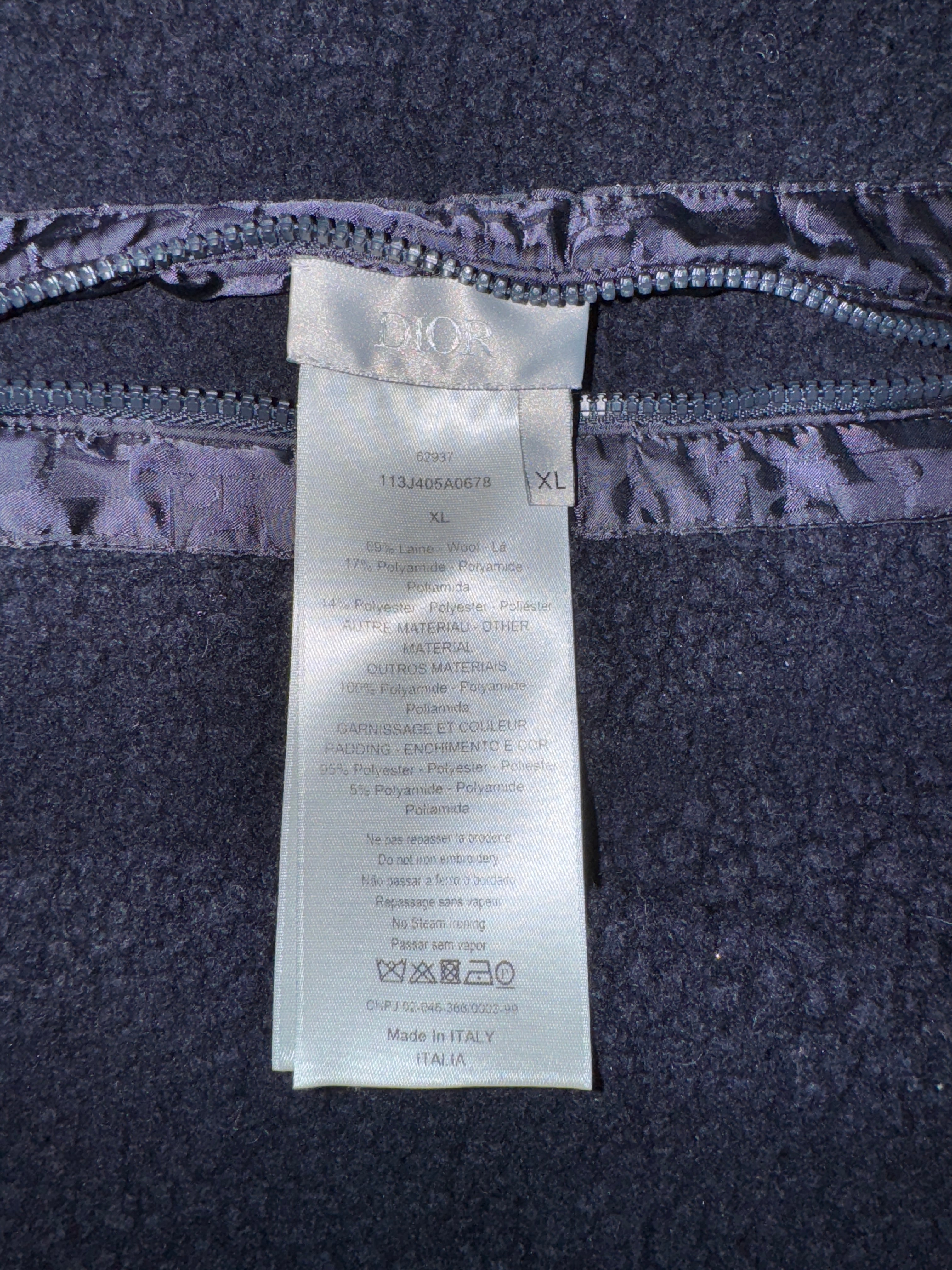 Dior Oblique Reversible Saddle Pocket Jacket