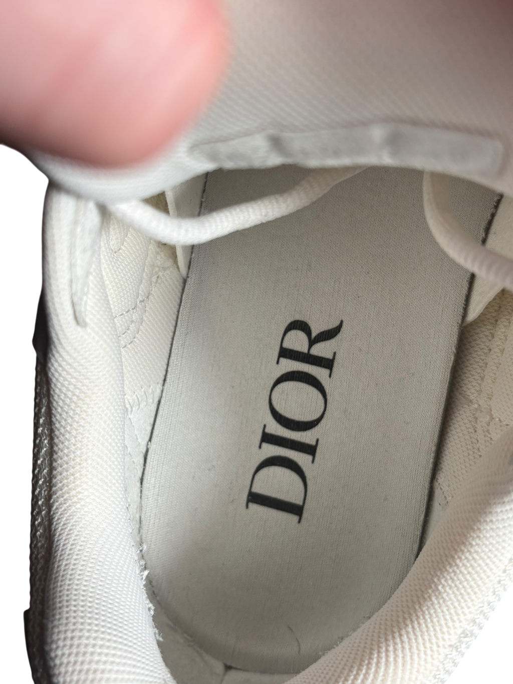 Dior B30 White Sneakers - Size 9