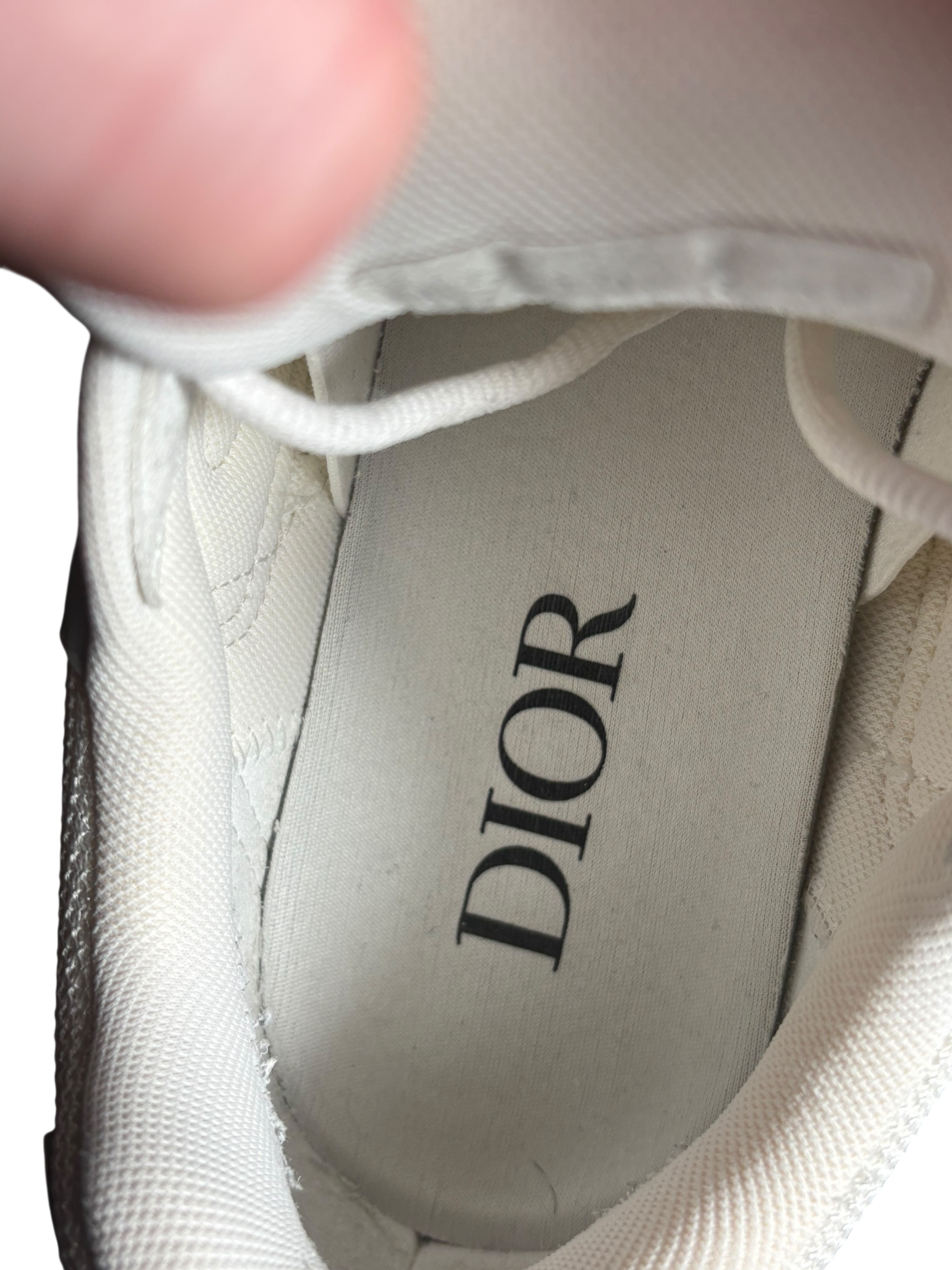 Dior B30 White Sneakers - Size 9