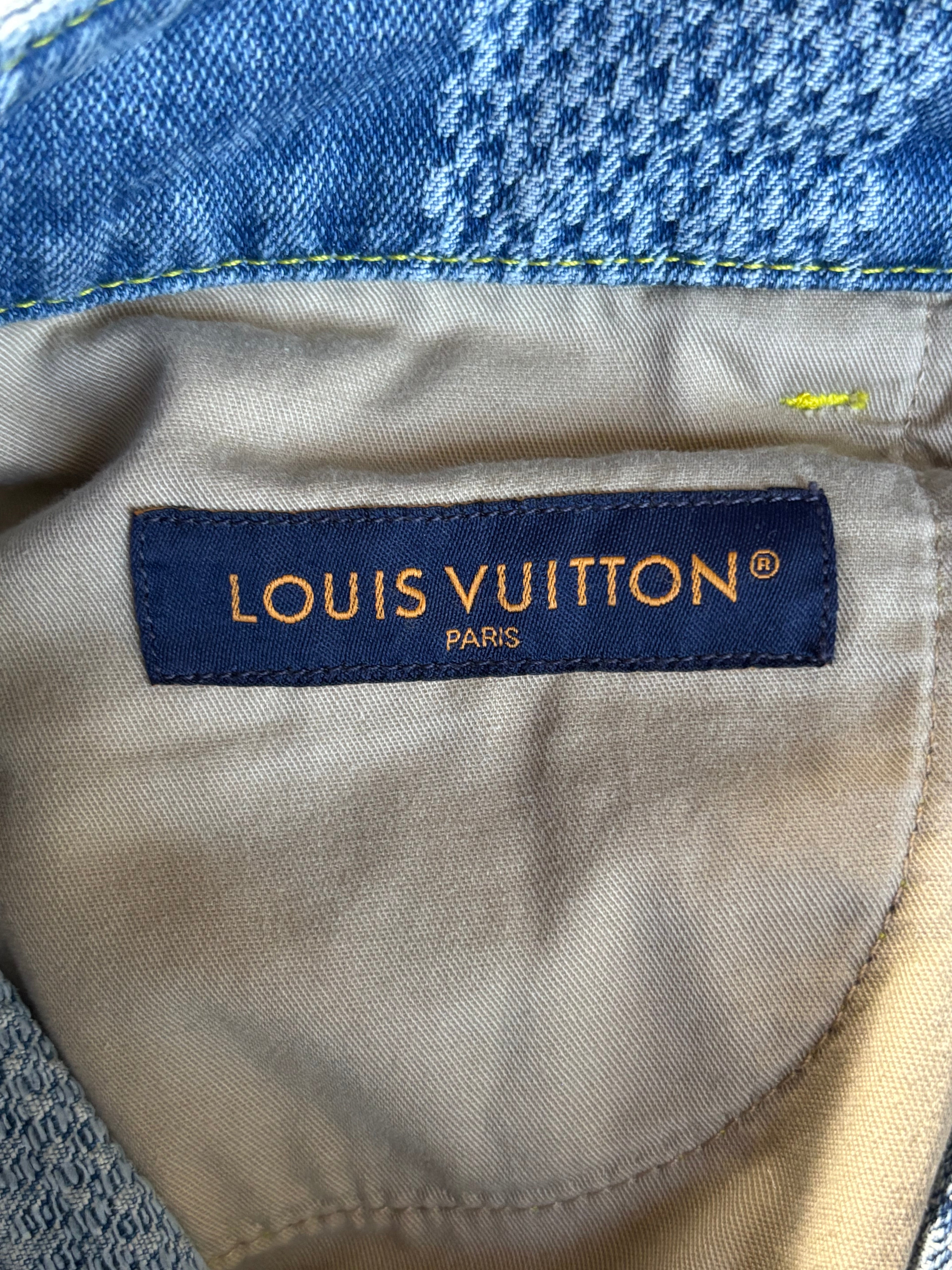 Louis Vuitton Damier Flare Jeans - Size 31