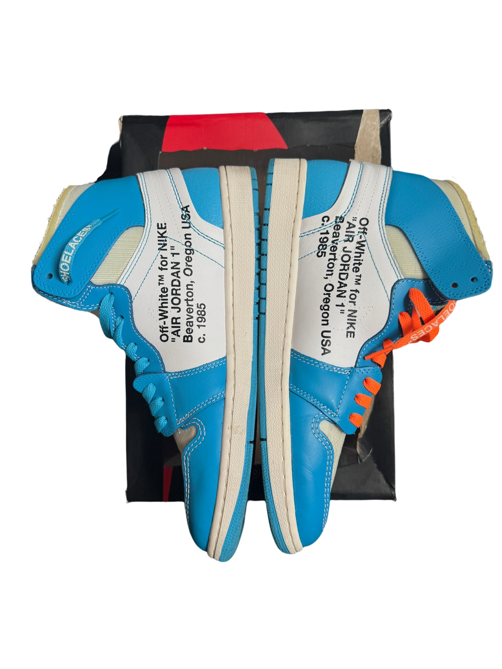Off White Jordan 1 UNC