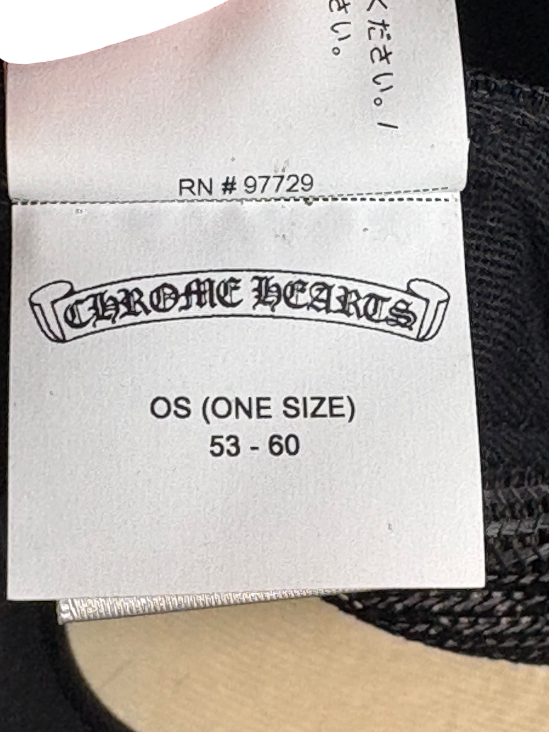 Chrome Hearts King Taco White/Black Trucker Hat