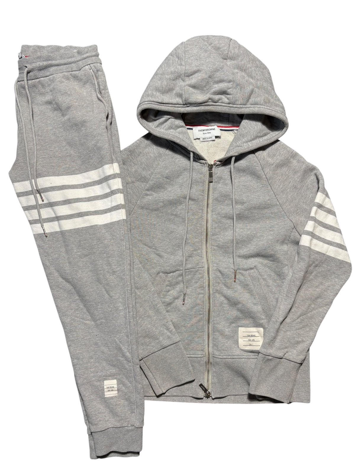 Thom Browne Gray Sweatsuit