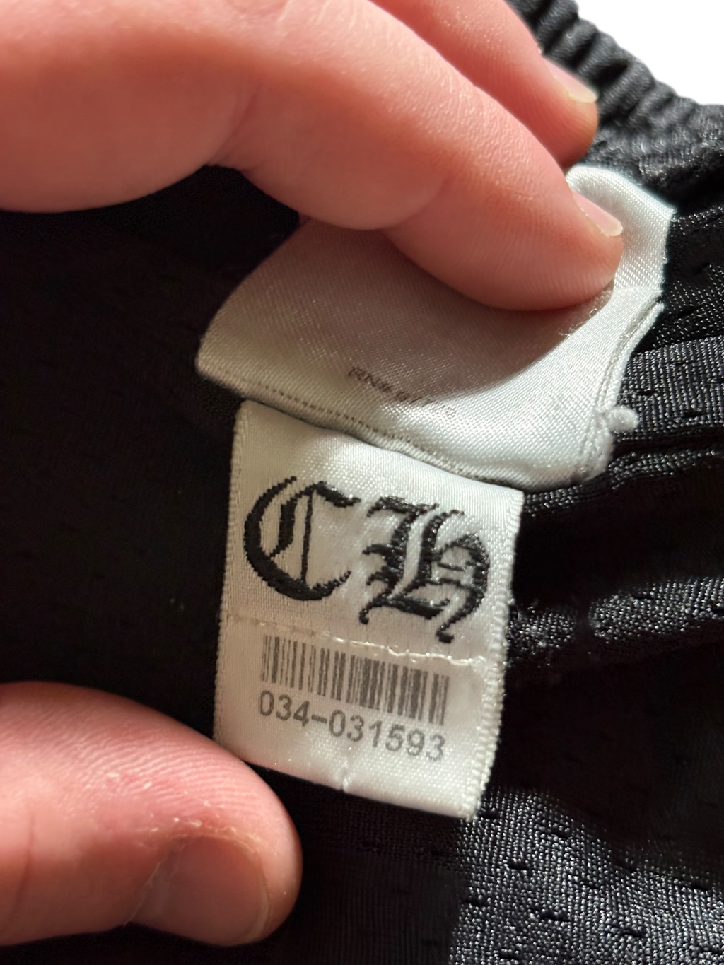Chrome Hearts Black Mesh Shorts Size Extra Large