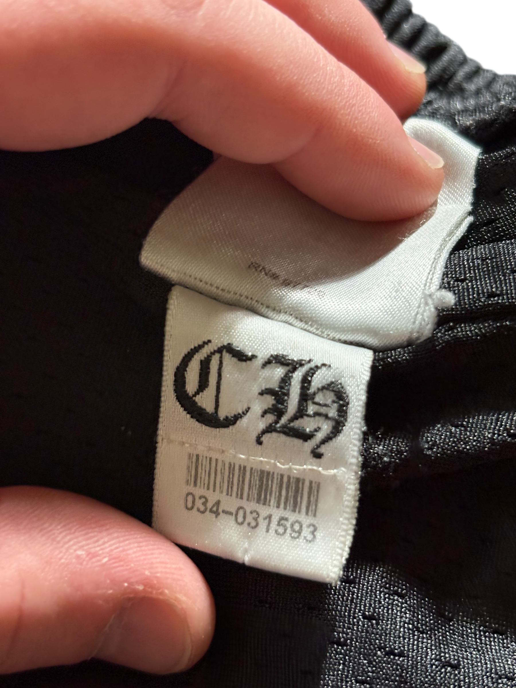 Chrome Hearts Black Mesh Shorts Size Extra Large