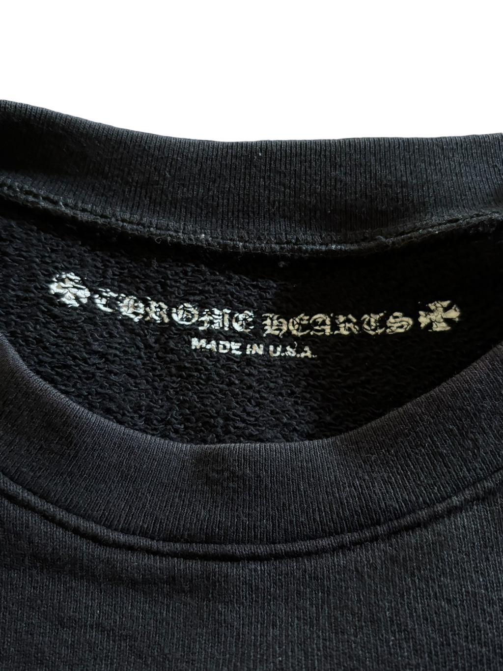 Chrome Hearts Chomper Crewneck - Size Large