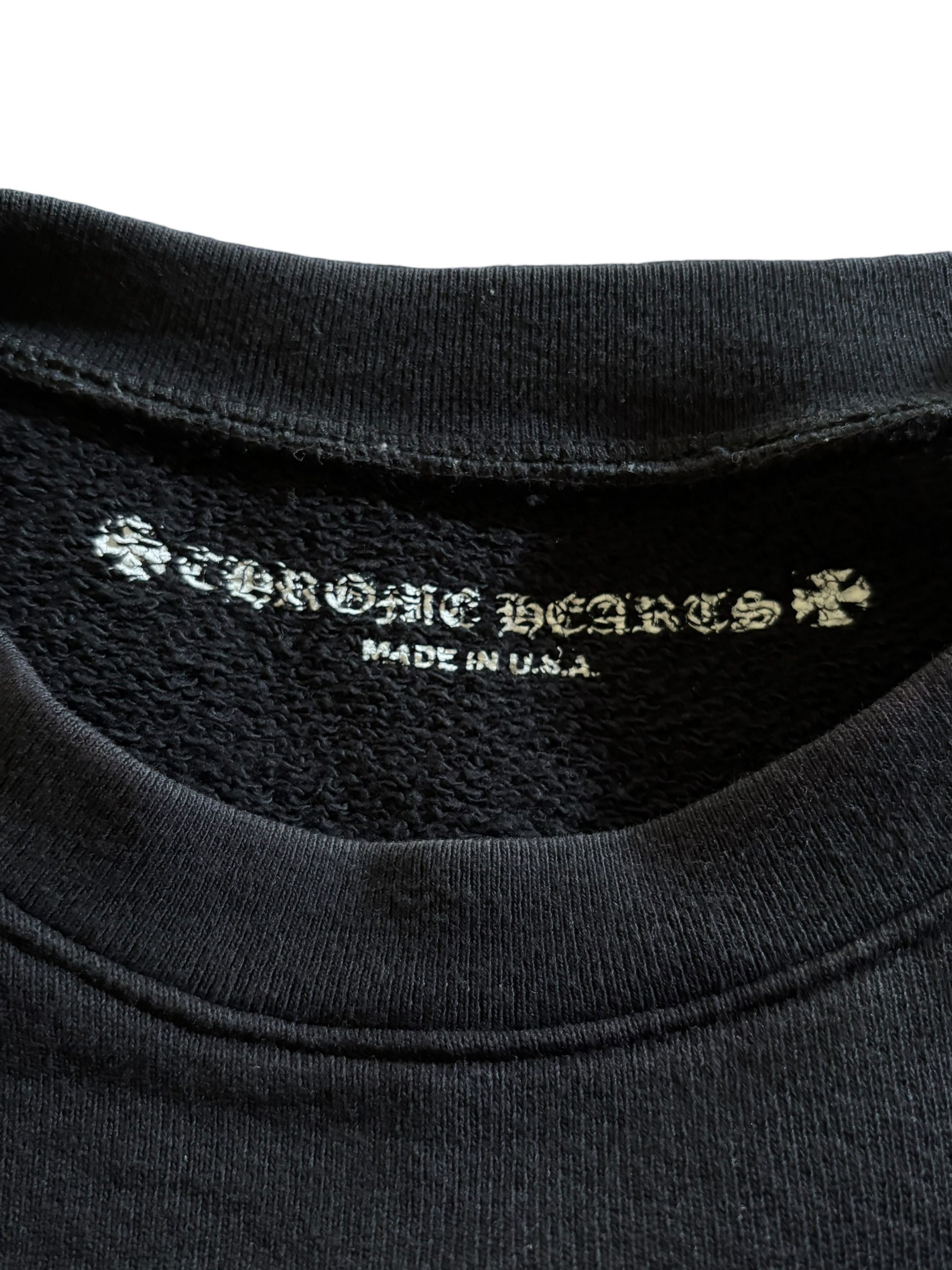 Chrome Hearts Chomper Crewneck - Size Large