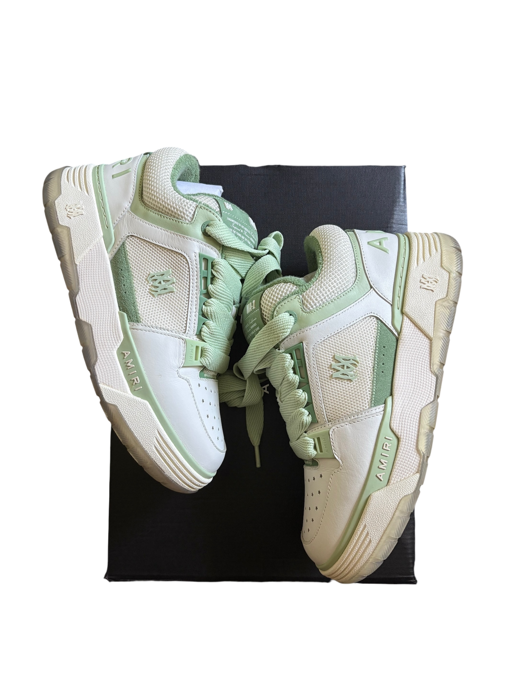Amiri MA-1 Mint/White Sneakers