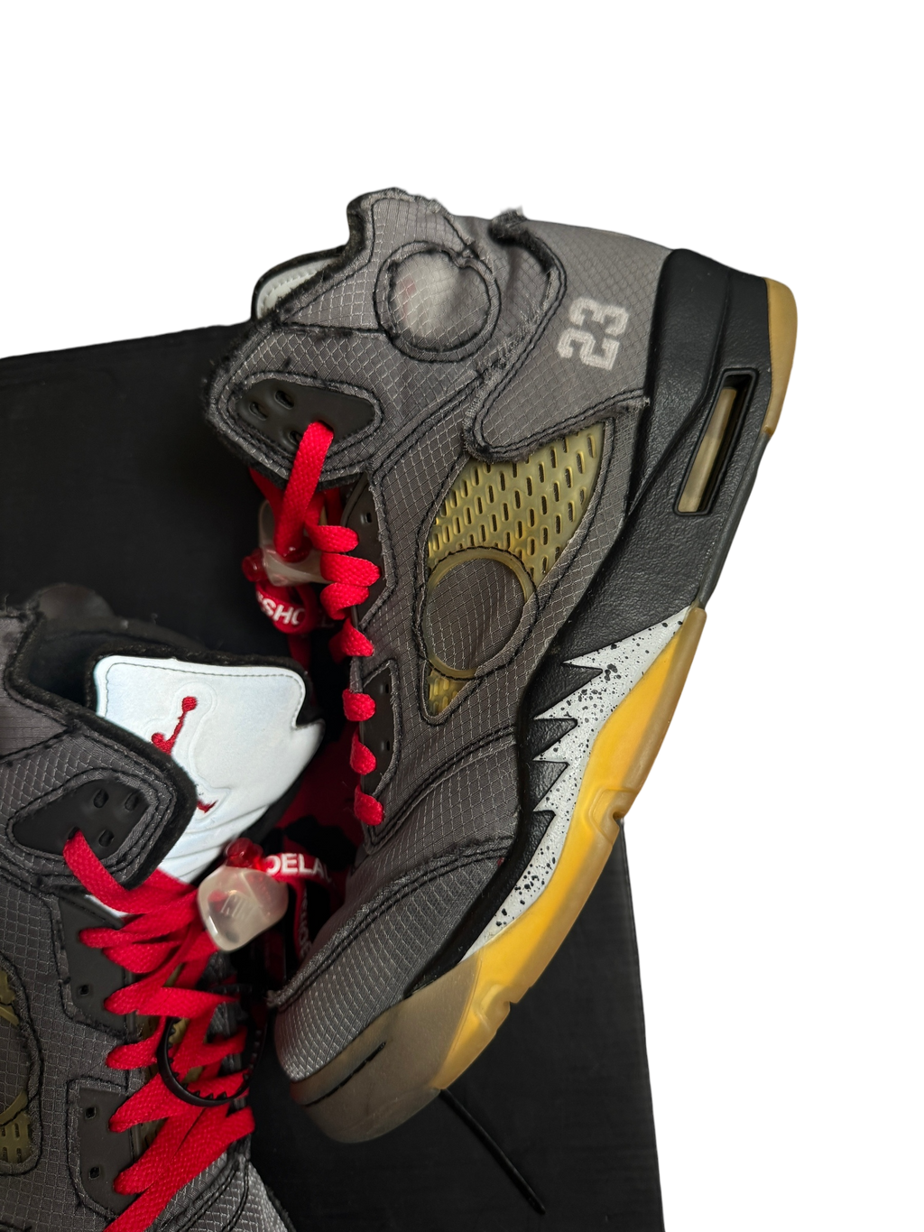 Air Jordan Off White 5 Black
