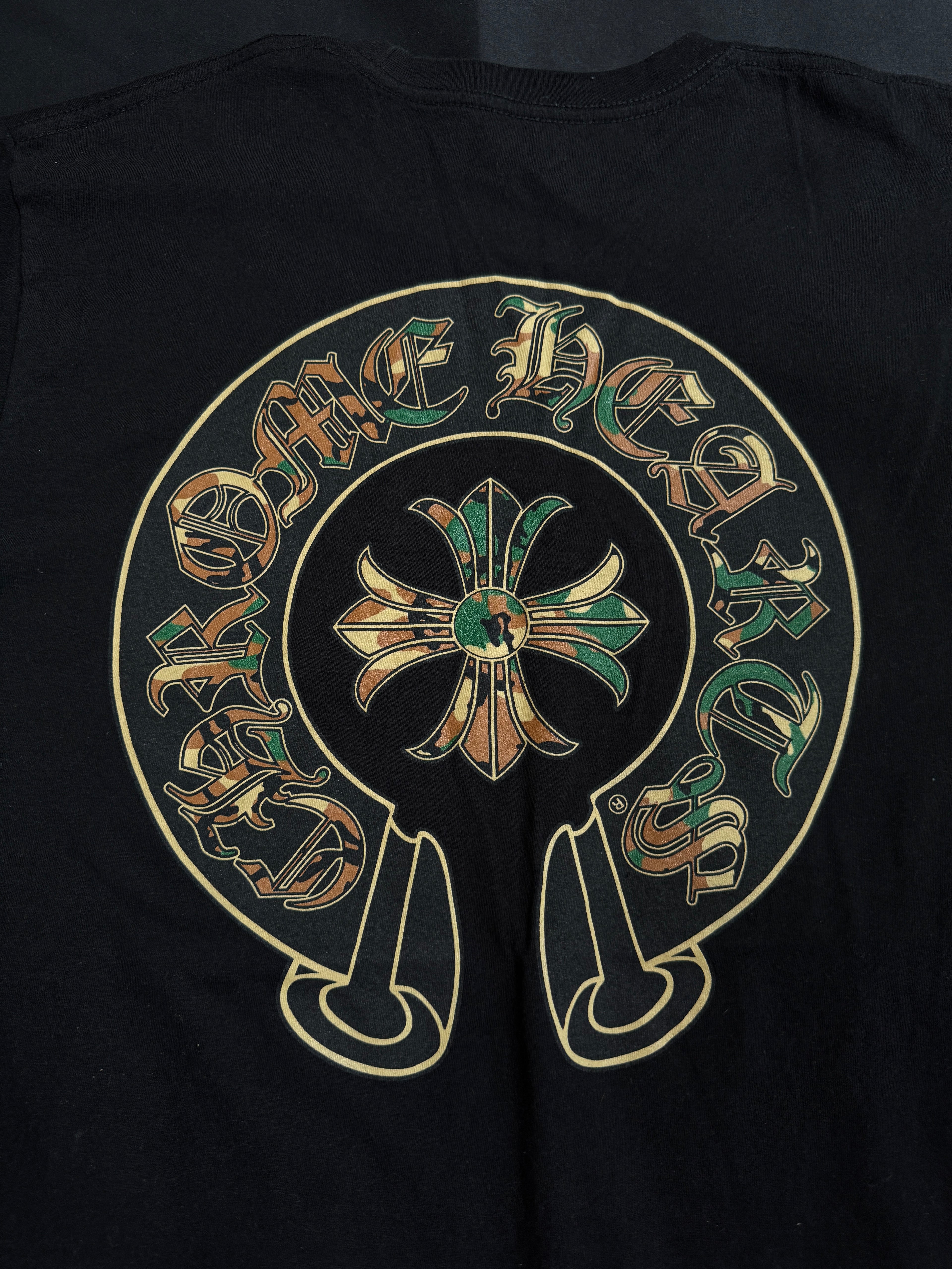 Chrome Hearts Camo Three Cross T-Shirt