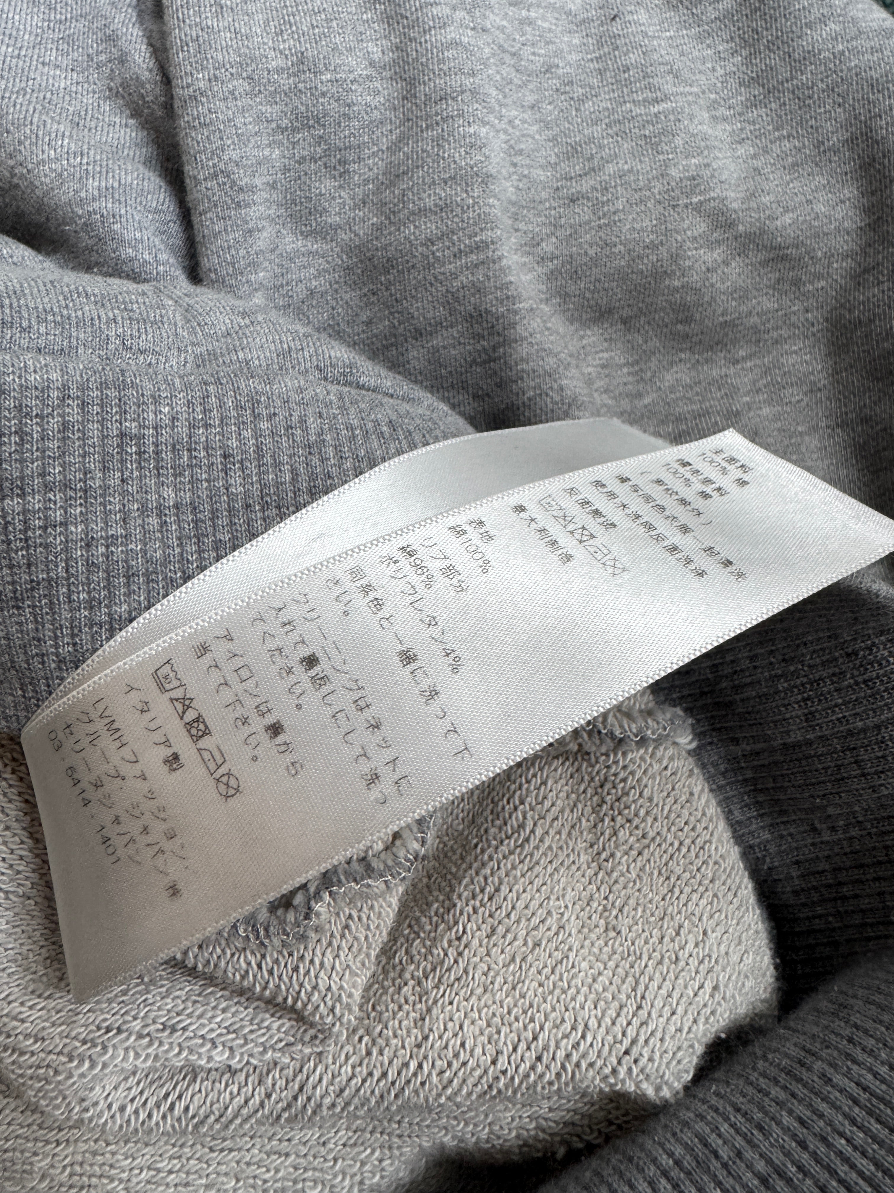 Celine Grey Classic Logo Hoodie - Size M