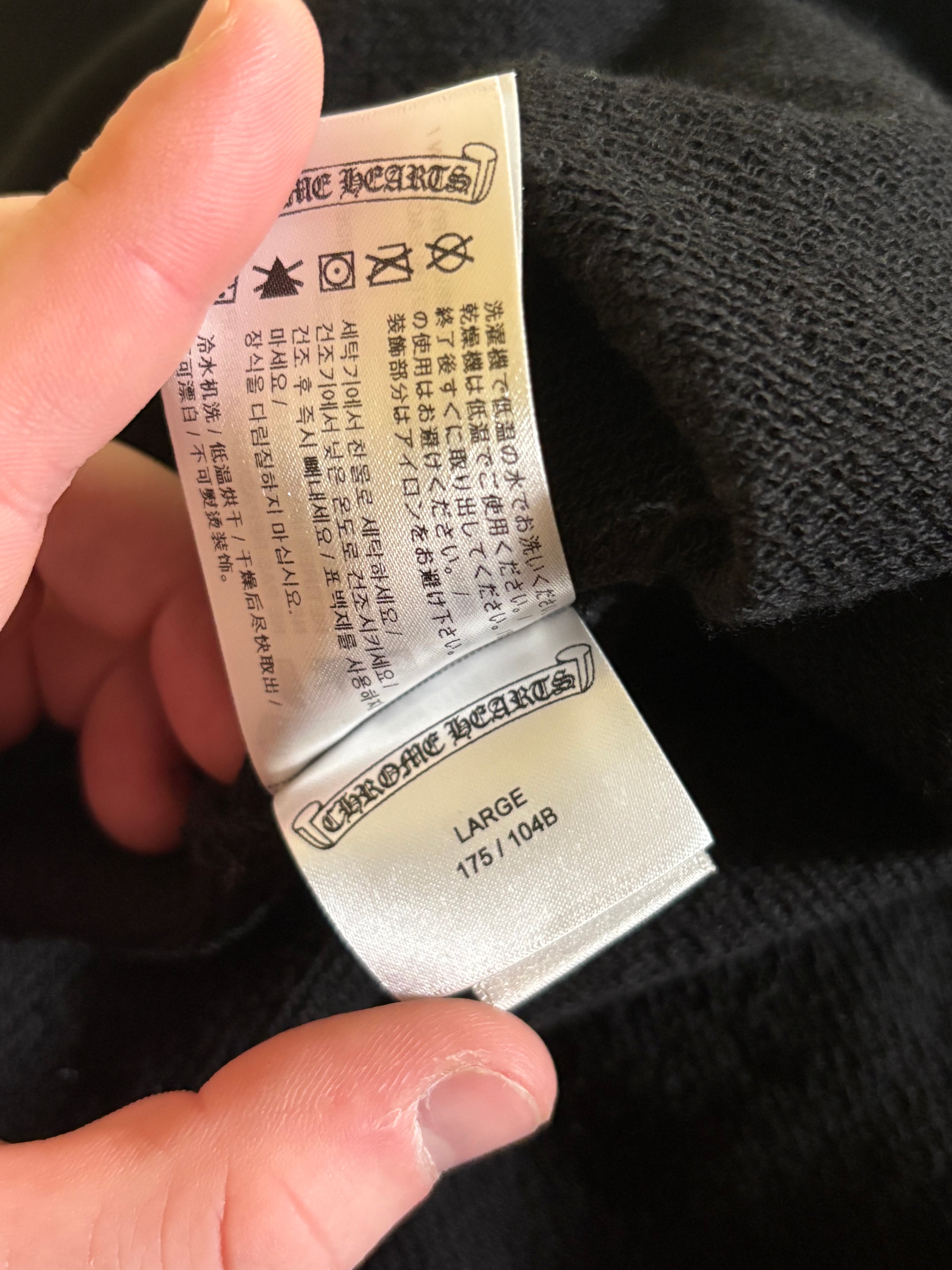 Chrome Hearts “Stay Fast” Crewneck - Size Large