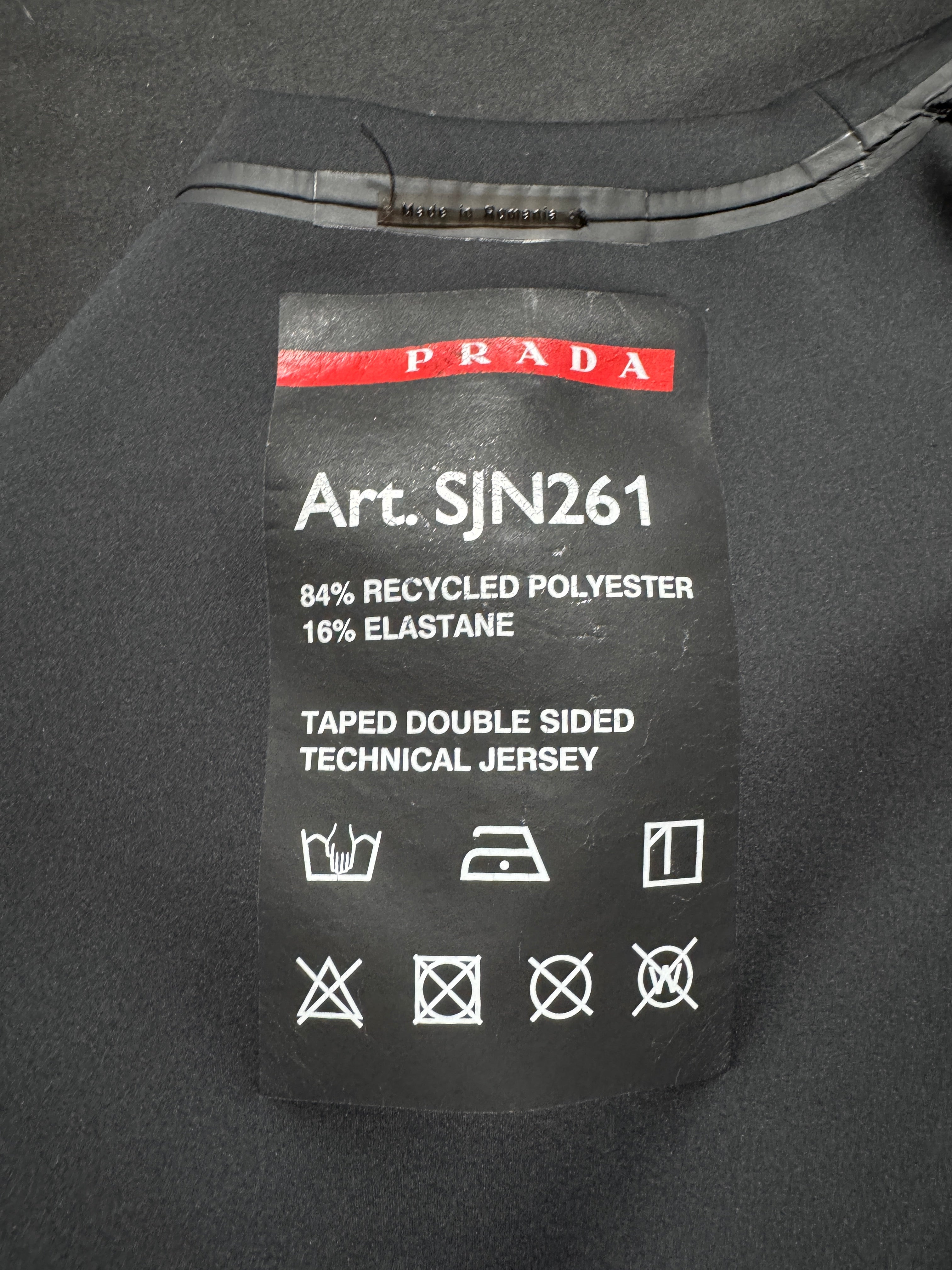 Prada Tech Black Crewneck