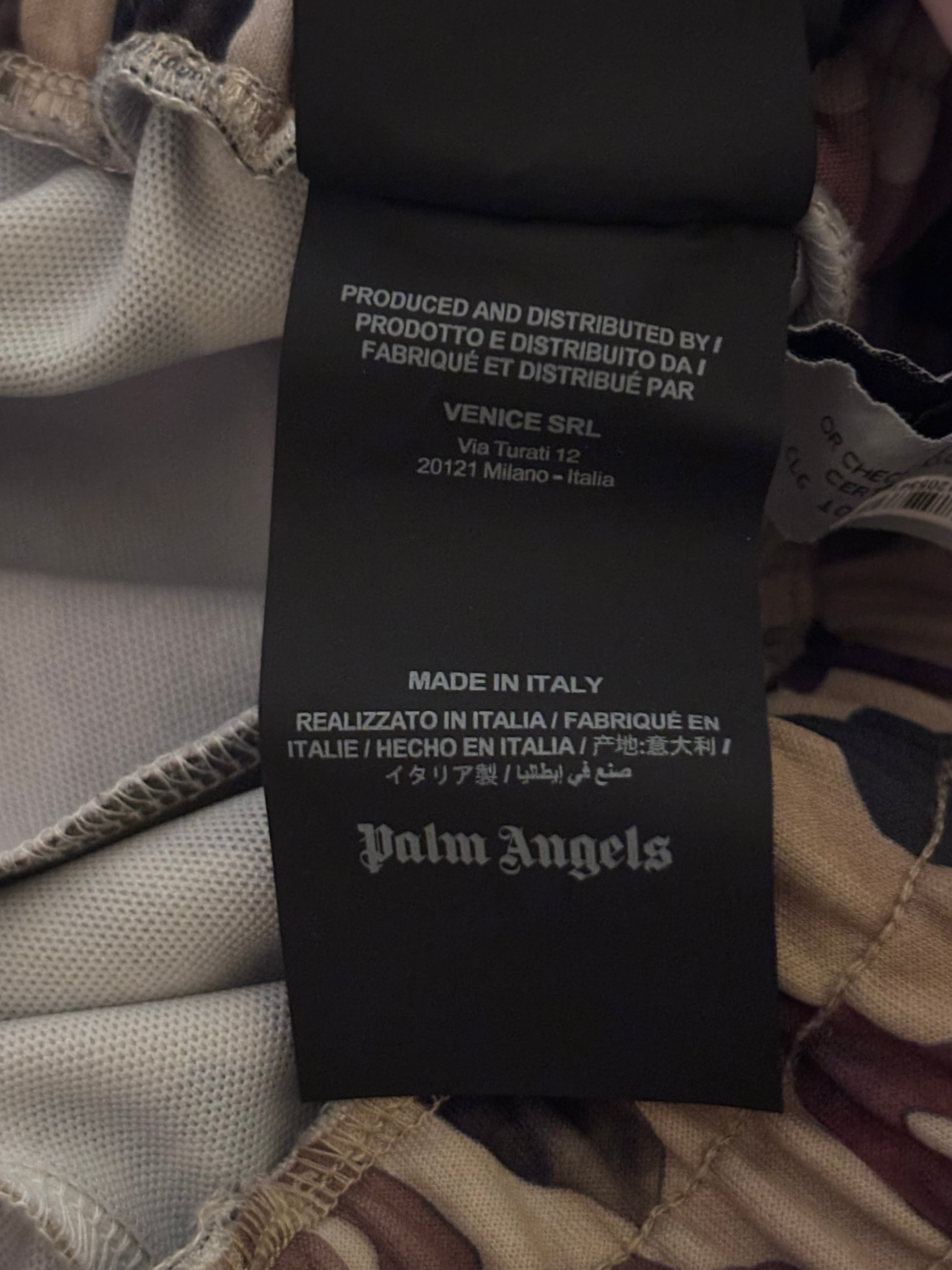 Palm Angels Cheetah Print Track Pants - Size XL