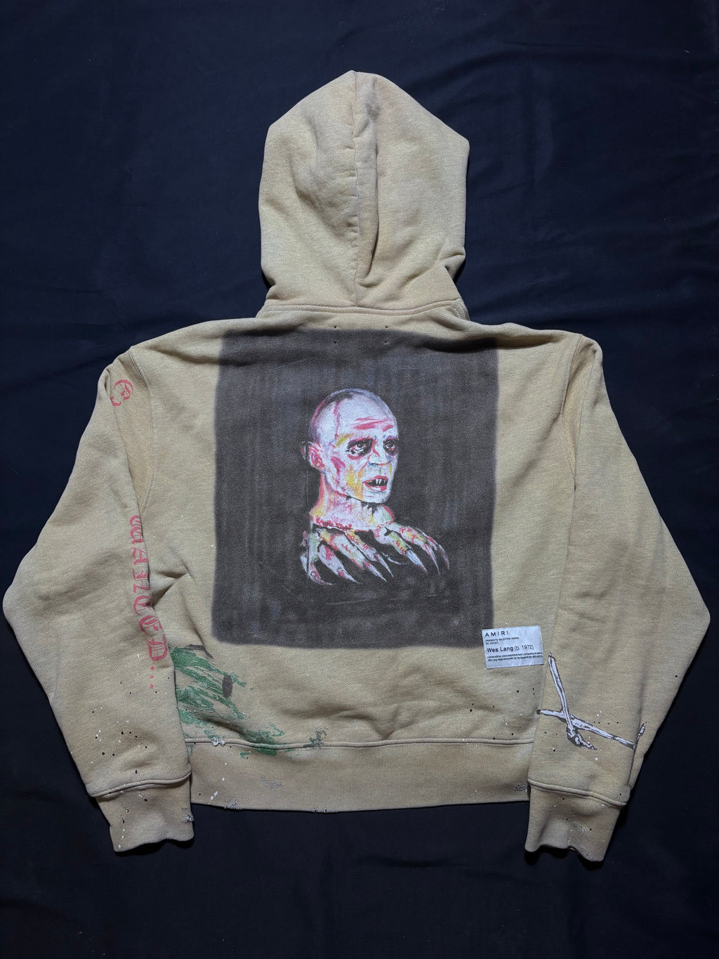 Amiri X Wes Lang Blood 38 Hoodie