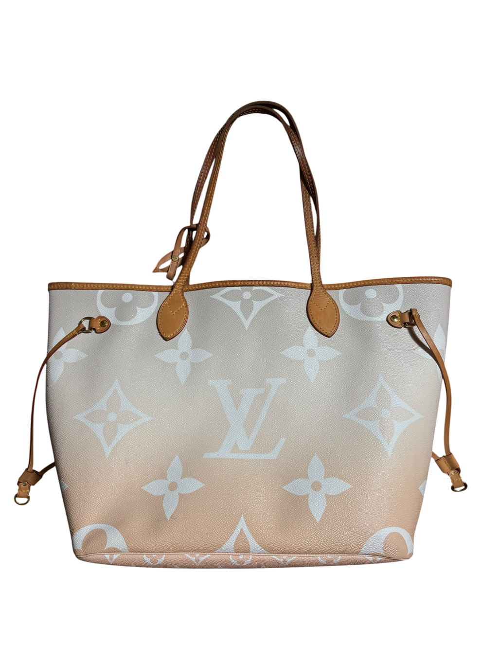 Louis Vuitton Monogram Giant By The Pool Neverfull MM Brume