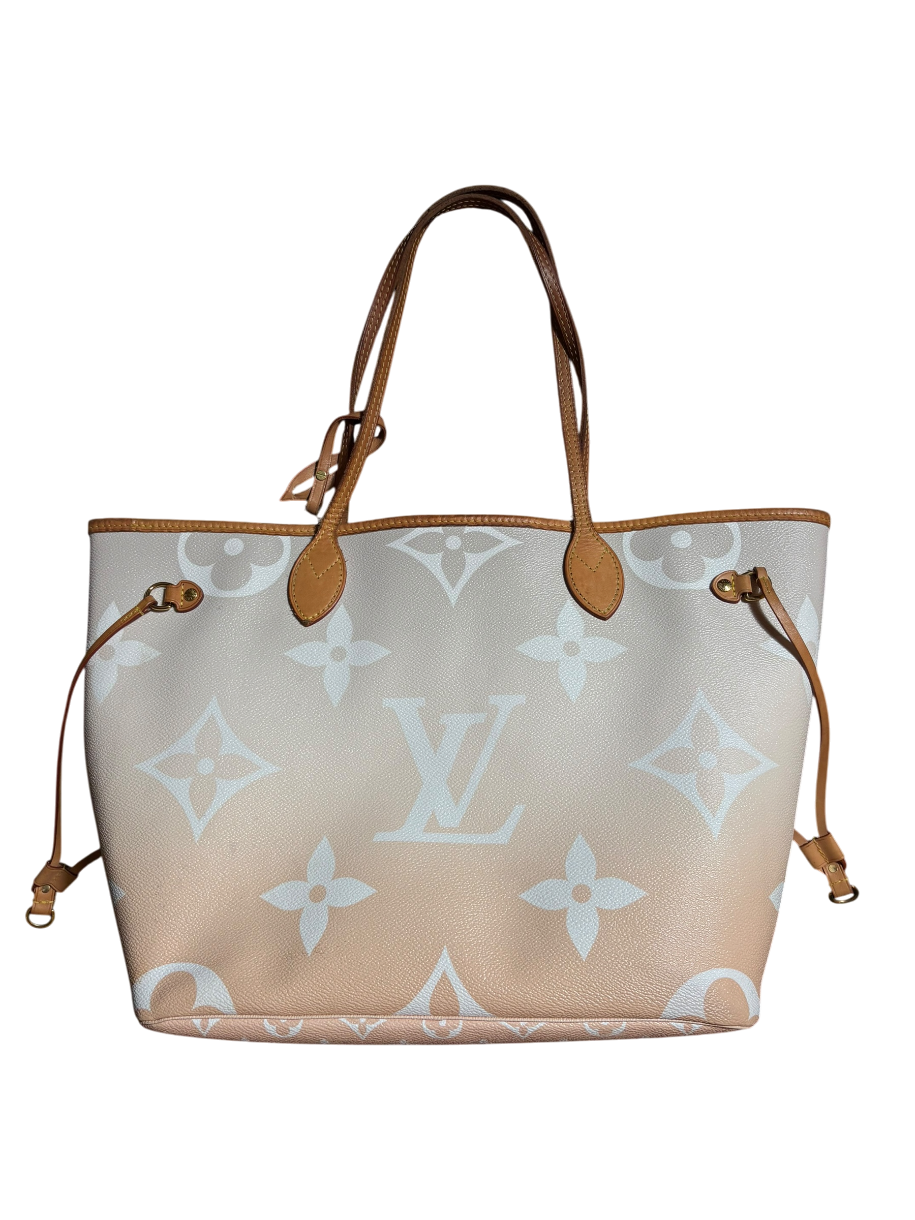 Louis Vuitton Monogram Giant By The Pool Neverfull MM Brume