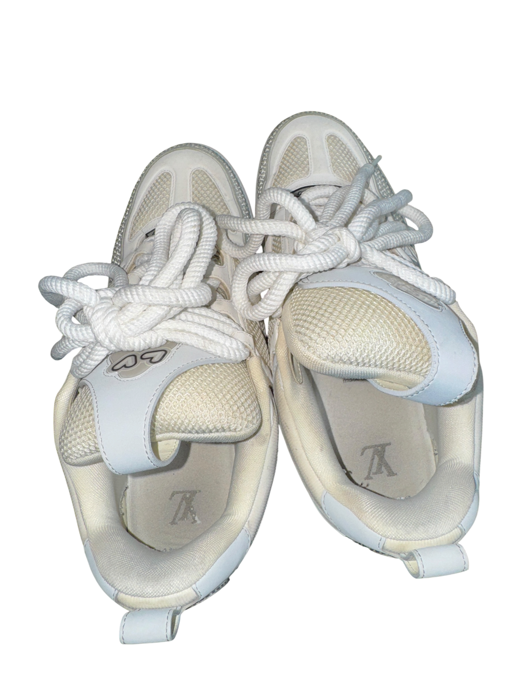 Louis Vuitton Grey White Skate Sneaker - Size 8LV (9.5US)