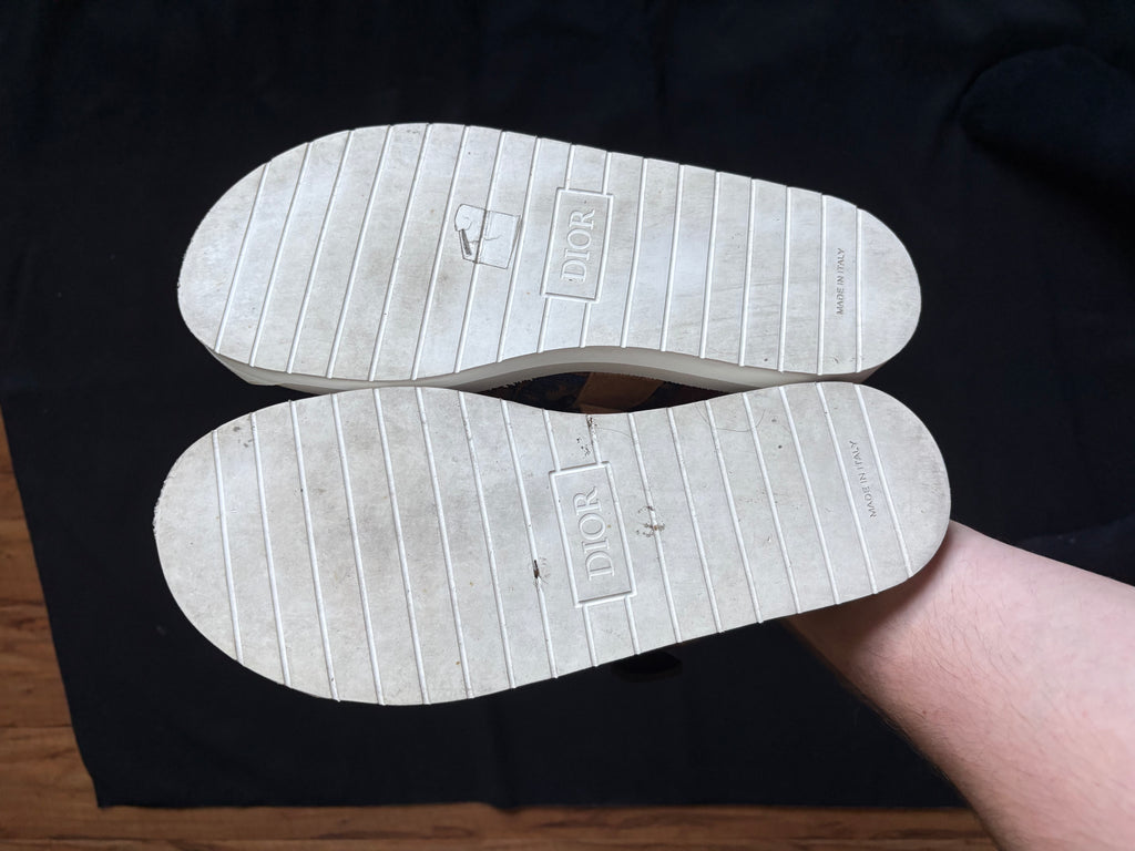 Dior Alpha Slide Brown Navy