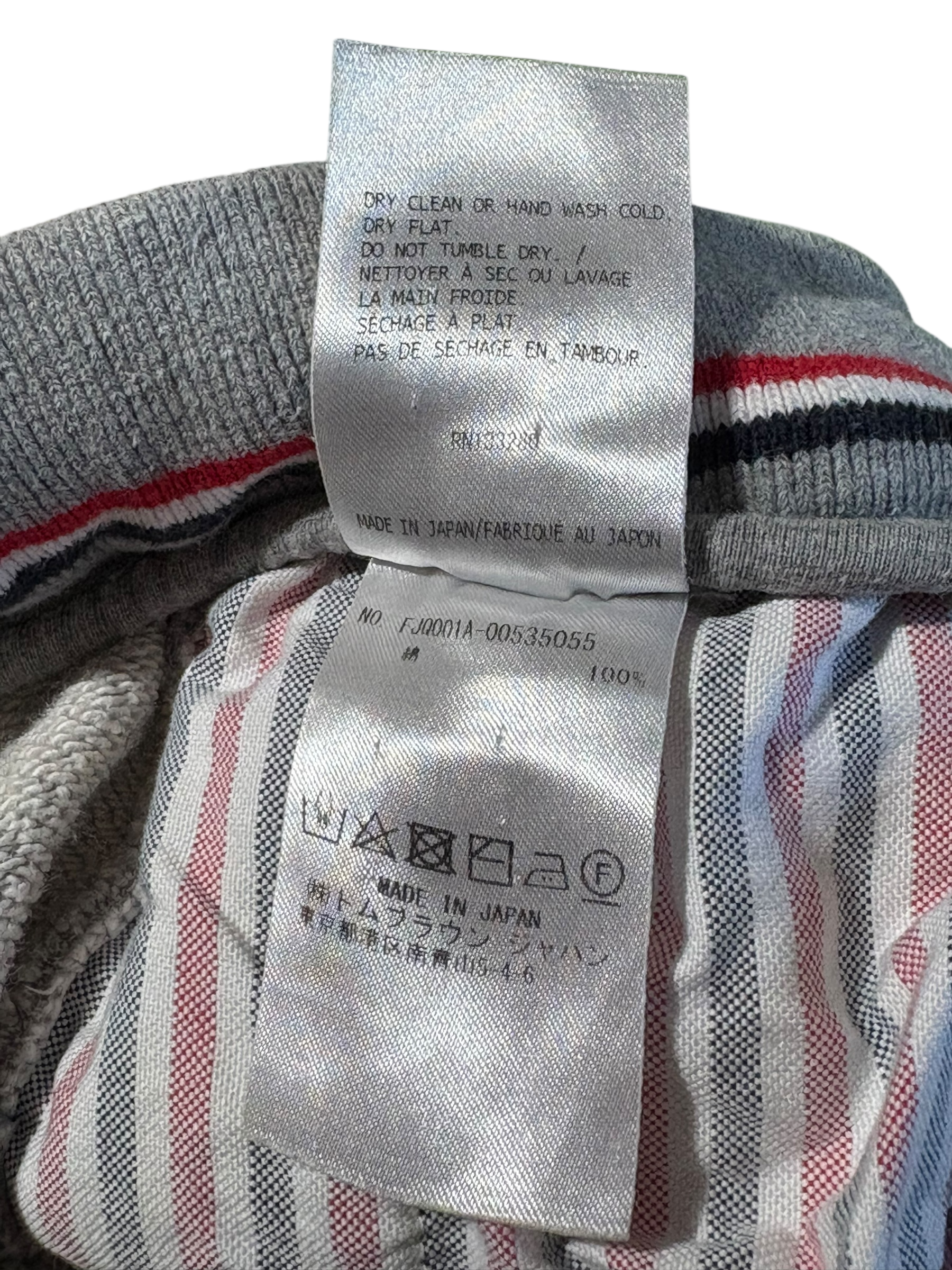 Thom Browne Gray Sweatsuit