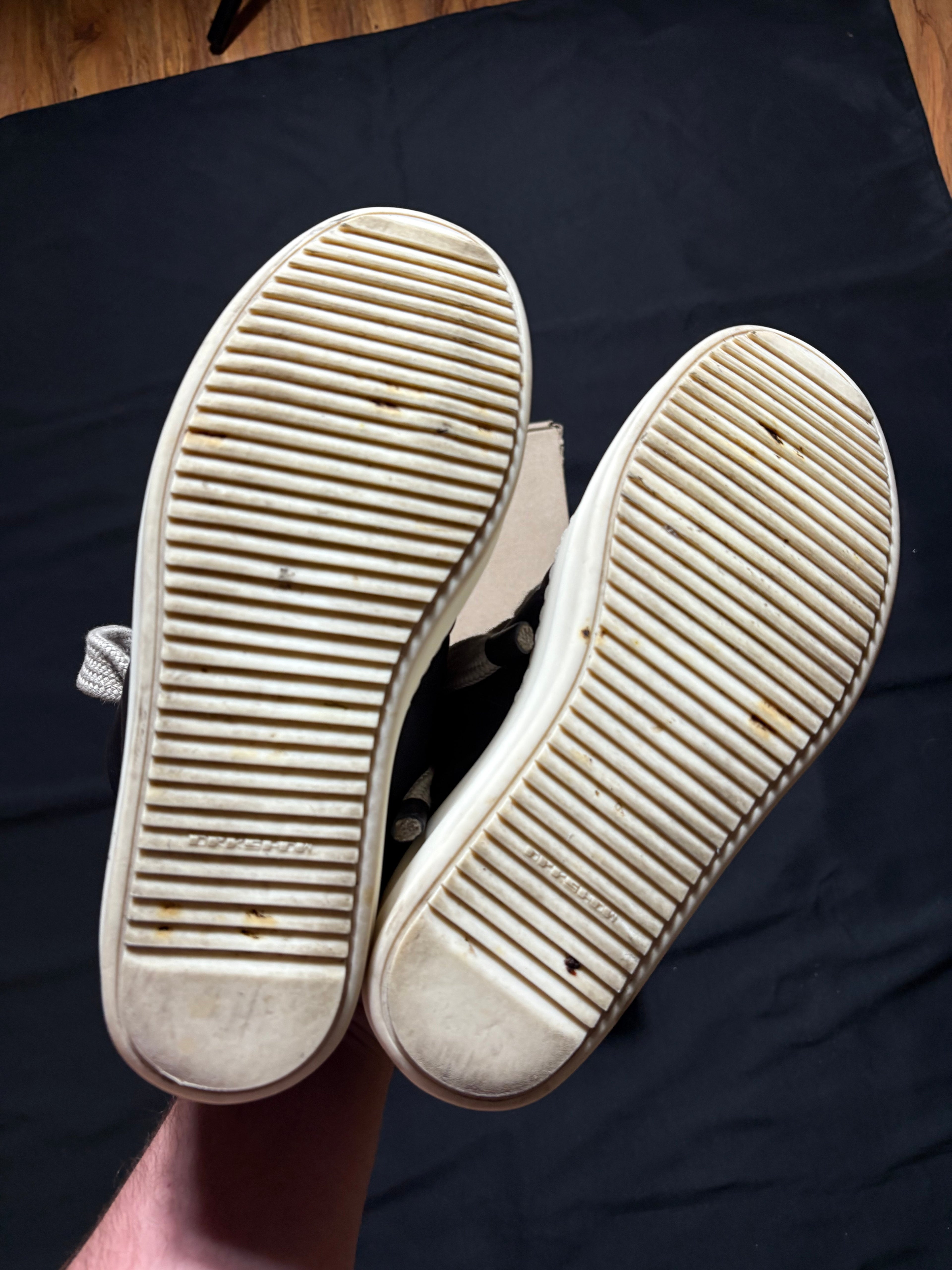 Rick Owens Jumbo Lace Puffer Low Sneakers 43